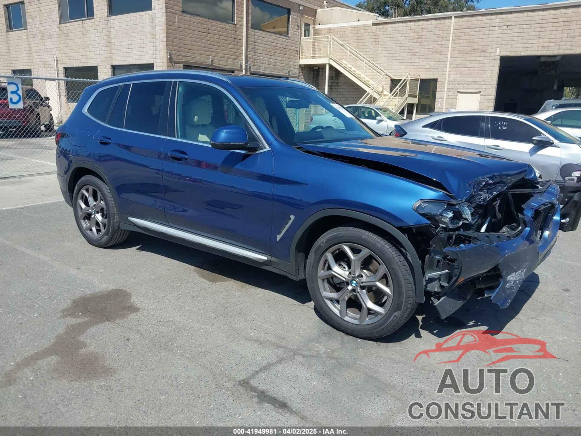 BMW X3 2022 - 5UX53DP00N9M88510