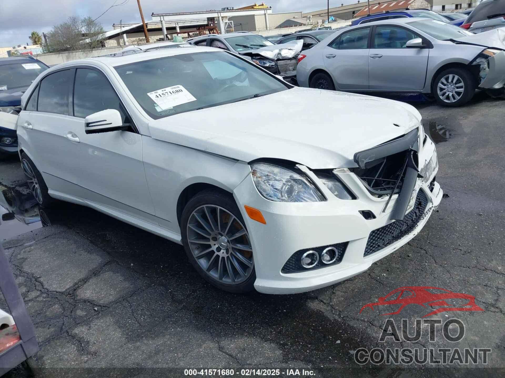 MERCEDES-BENZ E-CLASS 2010 - WDDHF5GB0AA056382