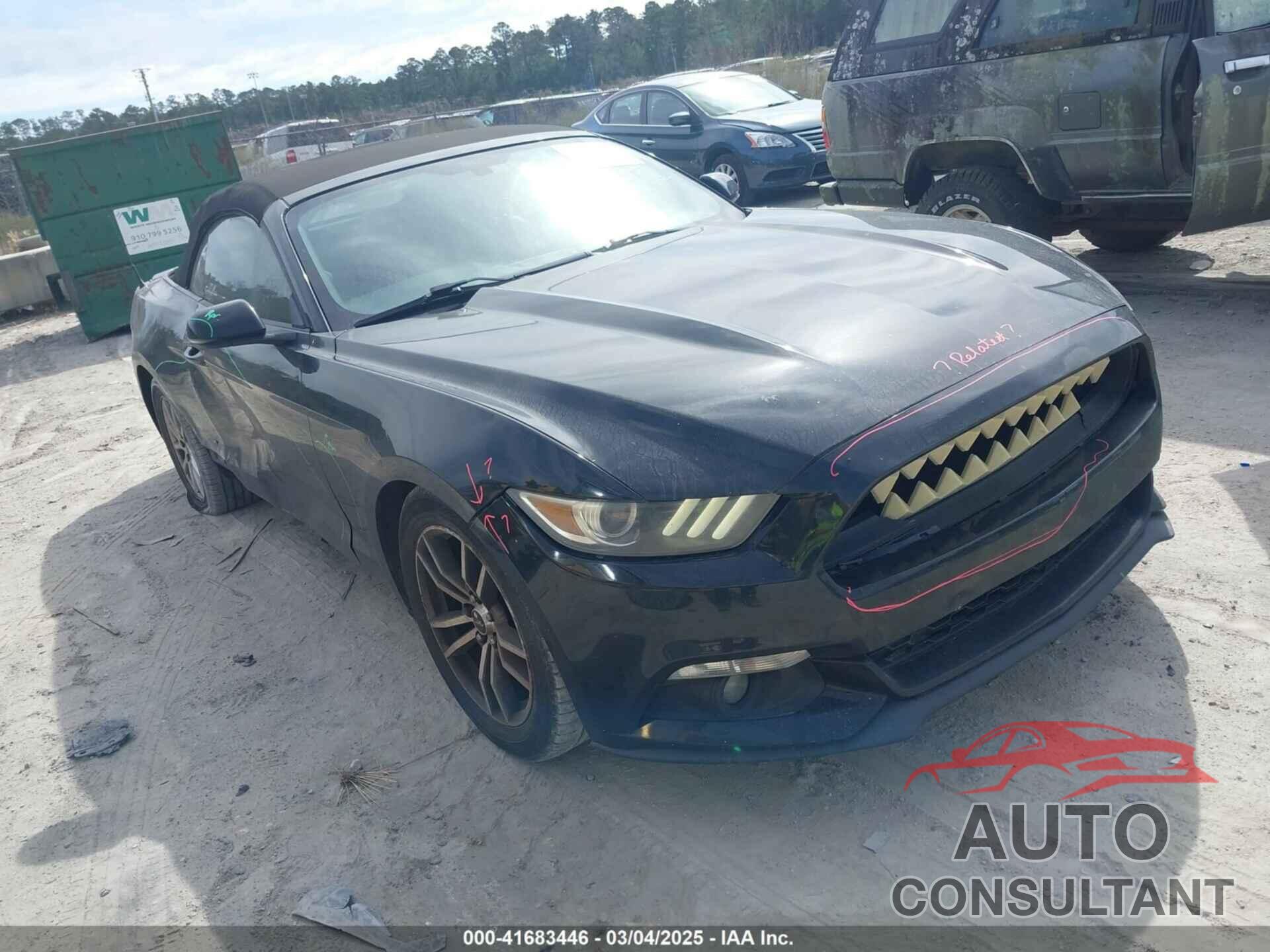 FORD MUSTANG 2015 - 1FATP8UH7F5363887