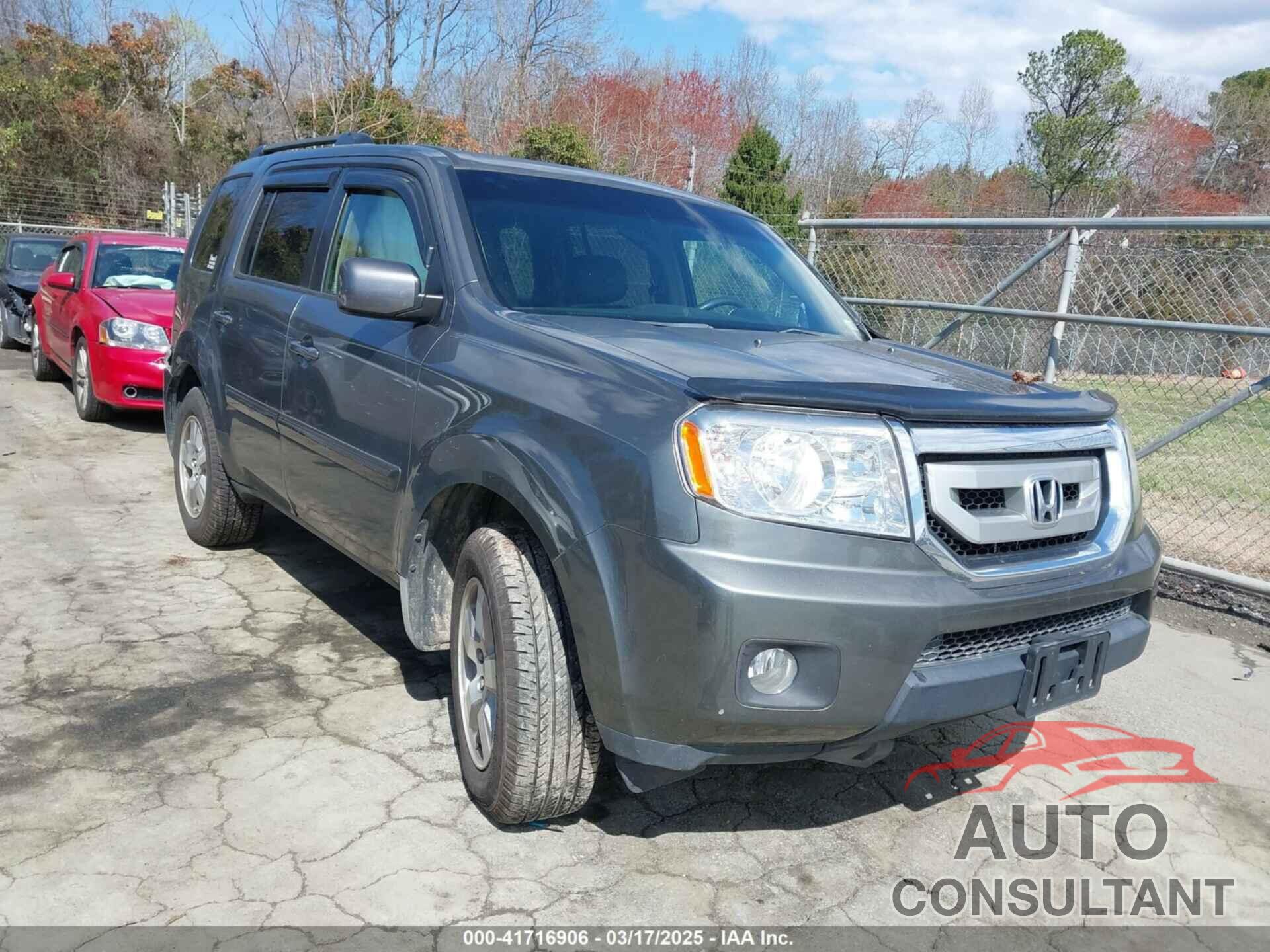 HONDA PILOT 2009 - 5FNYF48419B048492