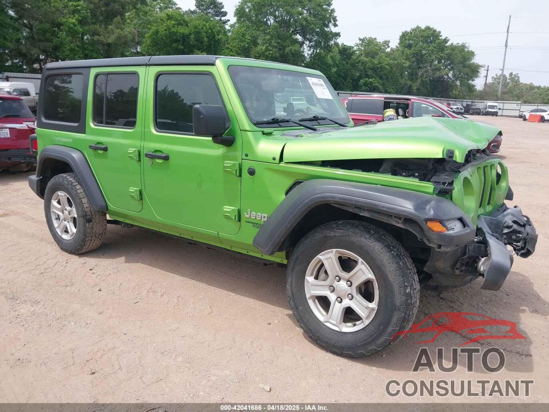 JEEP WRANGLER UNLIMITED 2018 - 1C4HJXDN5JW320220