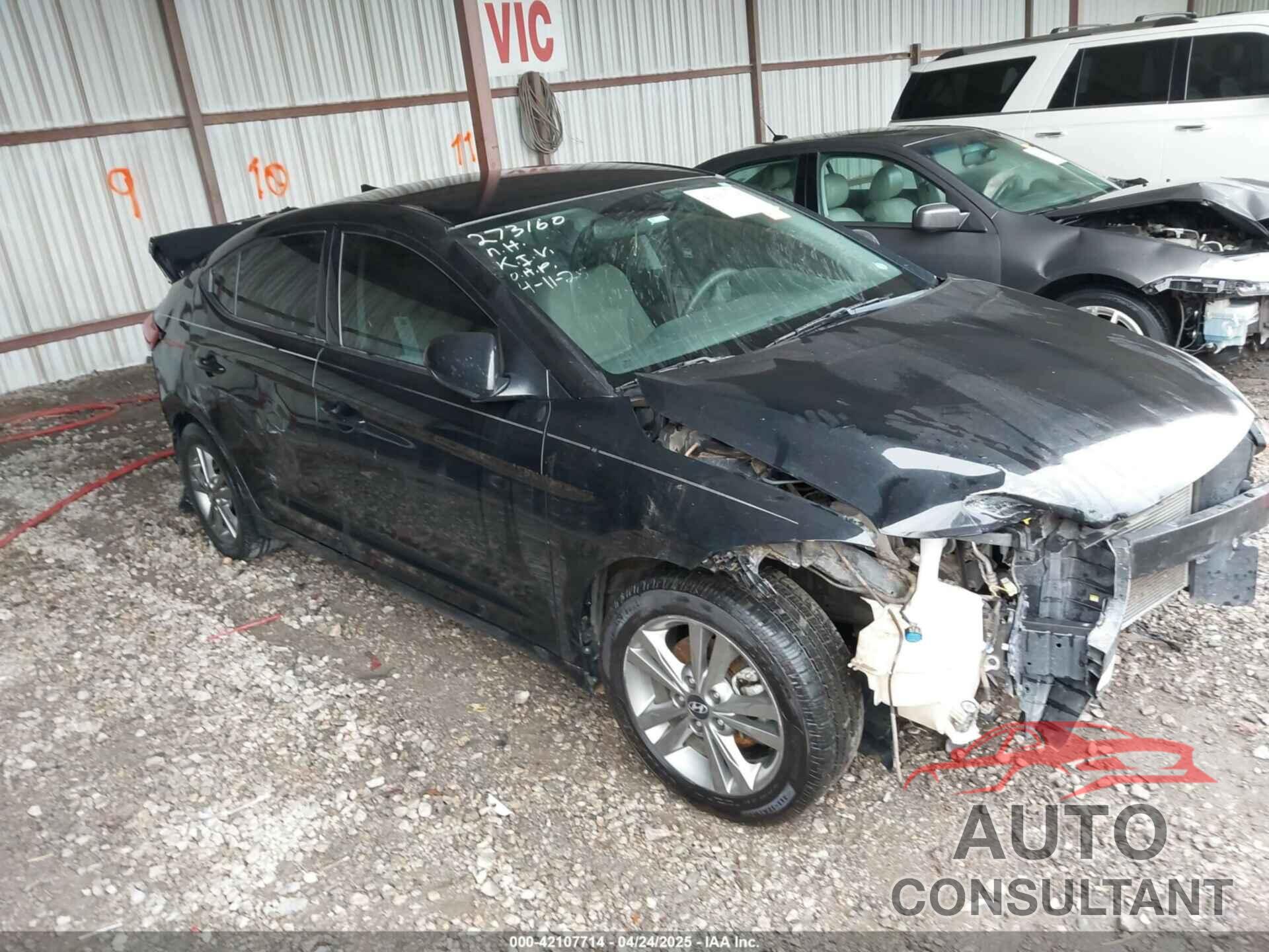 HYUNDAI ELANTRA 2018 - 5NPD84LF6JH269383