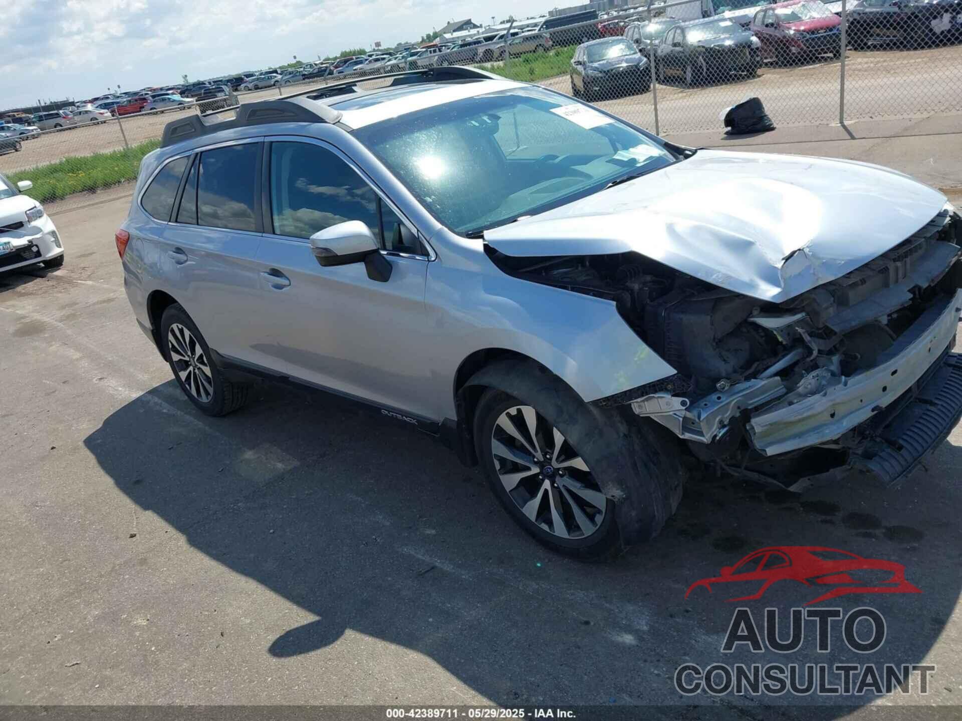 SUBARU OUTBACK 2017 - 4S4BSAKC8H3297086