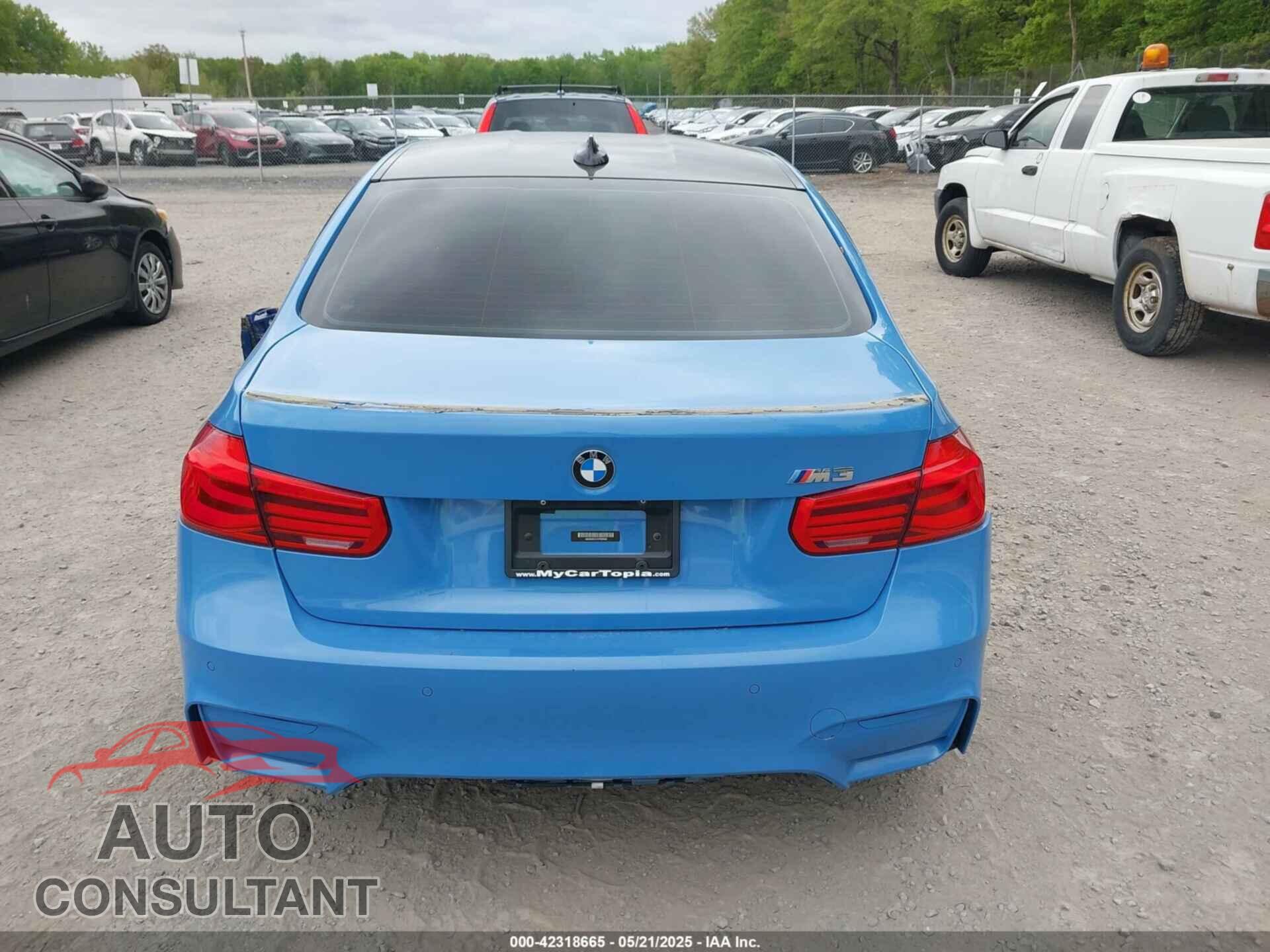 BMW M3 2016 - WBS8M9C57GP966908