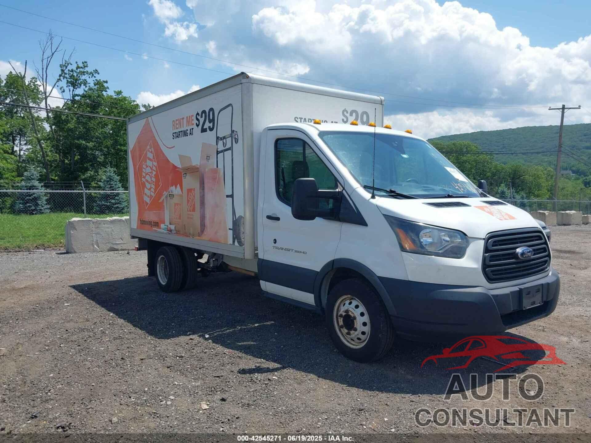 FORD TRANSIT-350 CAB 2018 - 1FDBF8ZM3JKA90502