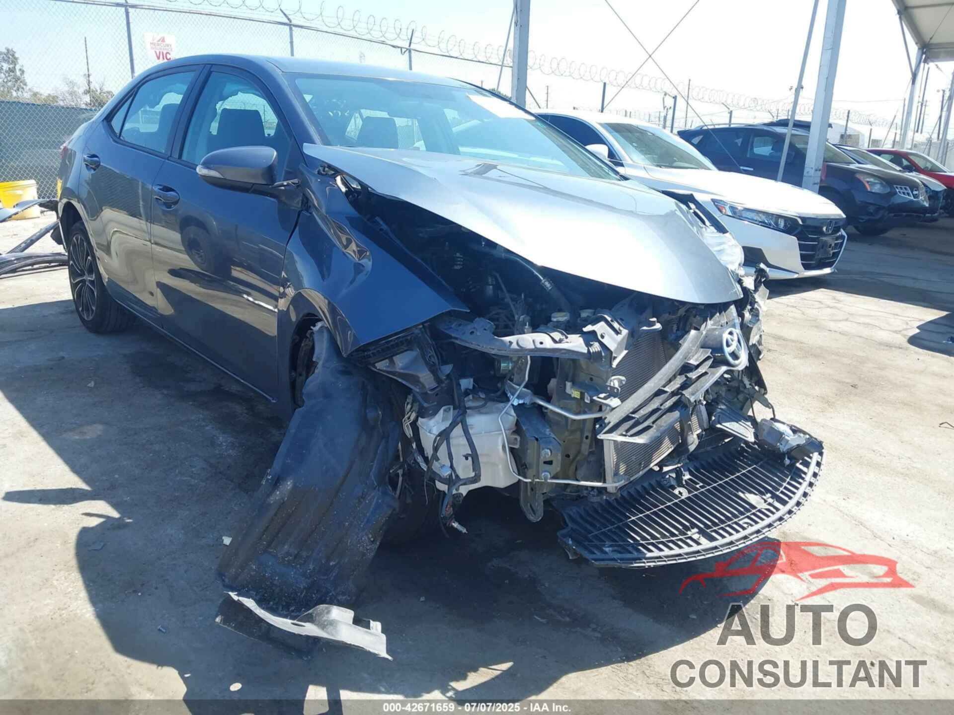 TOYOTA COROLLA 2016 - 5YFBURHE6GP534475