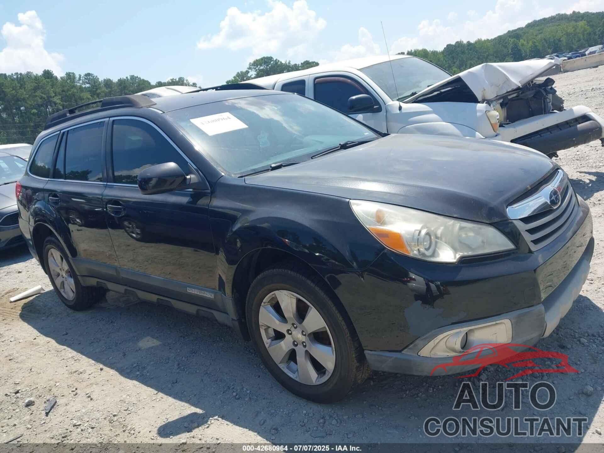 SUBARU OUTBACK 2011 - 4S4BRCGC0B3331268