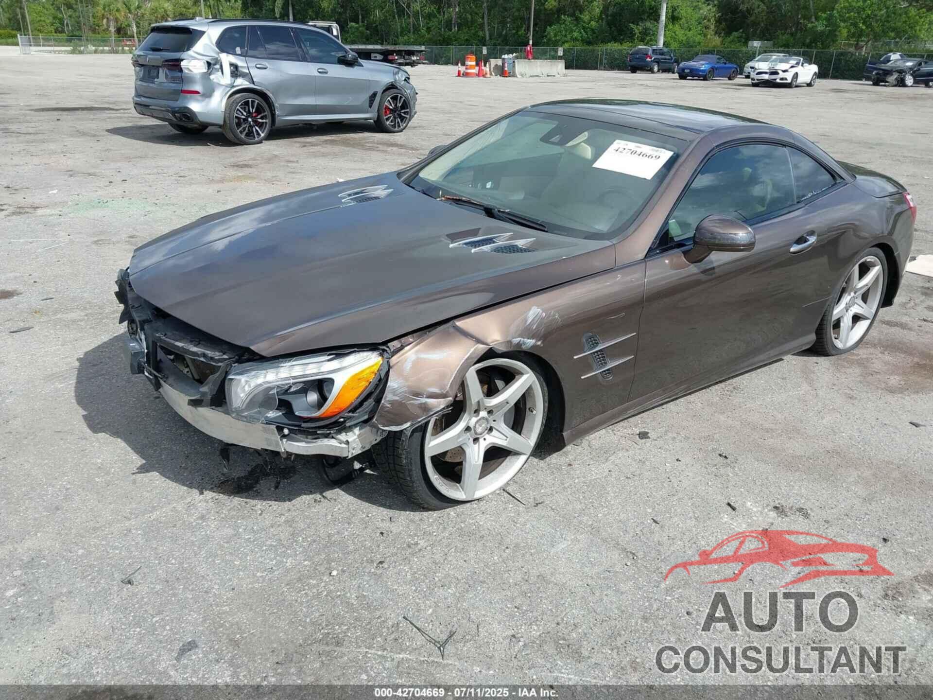 MERCEDES-BENZ SL 550 2016 - WDDJK7DA4GF041335