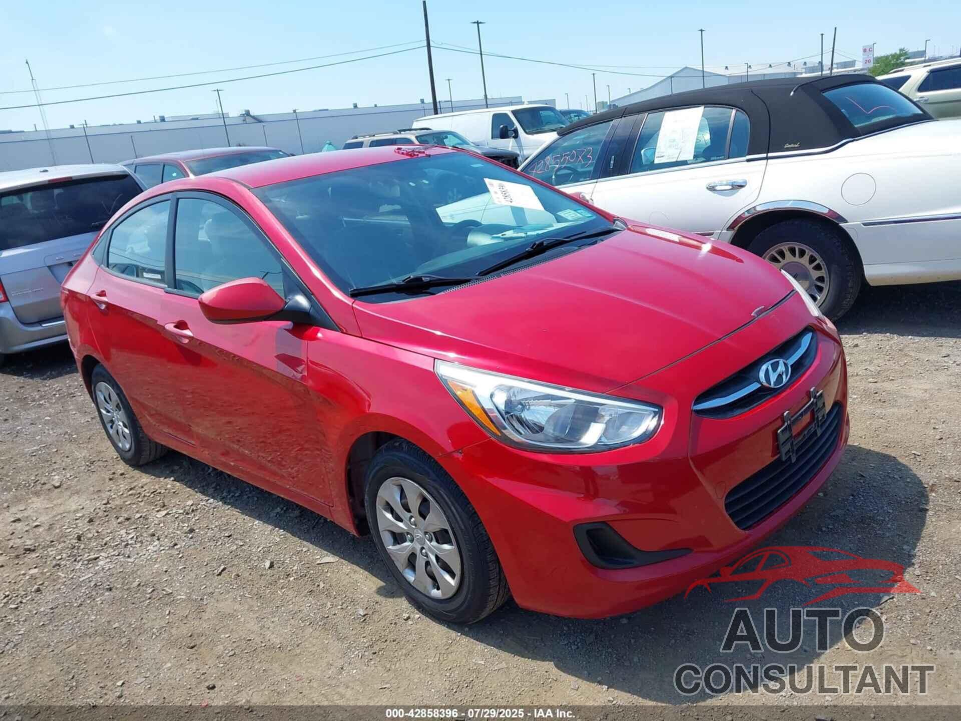 HYUNDAI ACCENT 2015 - KMHCT4AE1FU896280