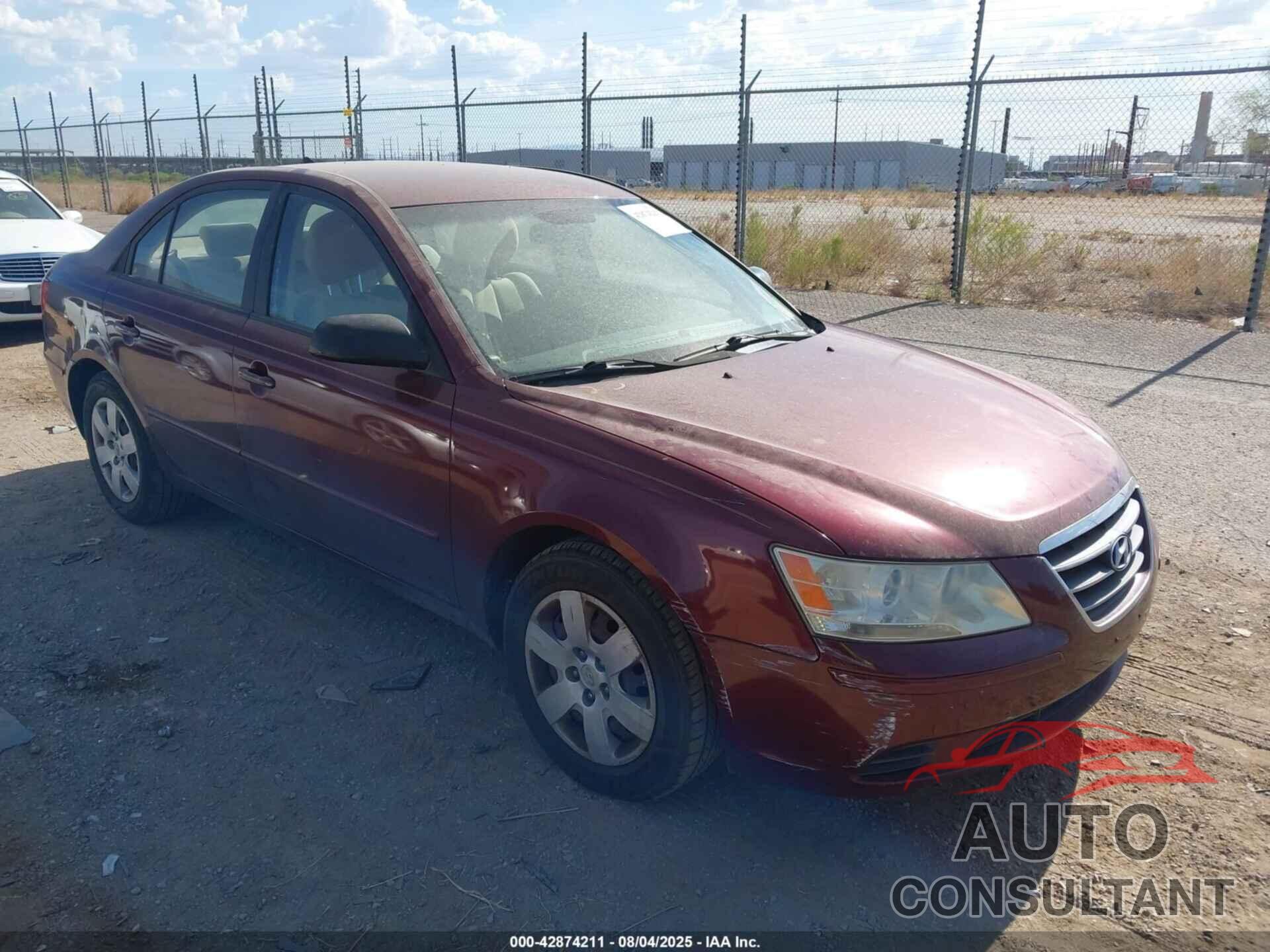 HYUNDAI SONATA 2009 - 5NPET46C89H533140
