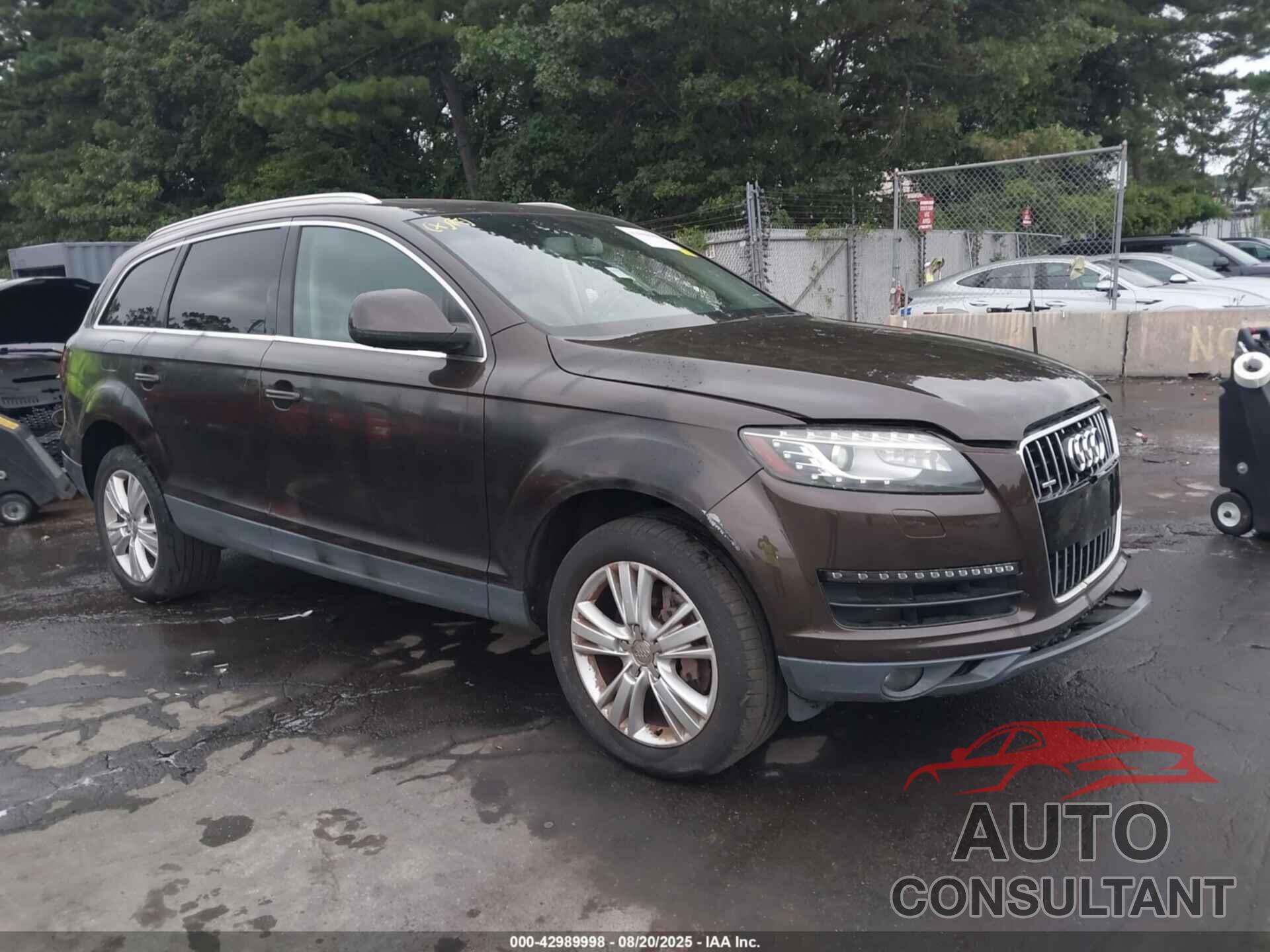 AUDI Q7 2011 - WA1LGAFE2BD001495