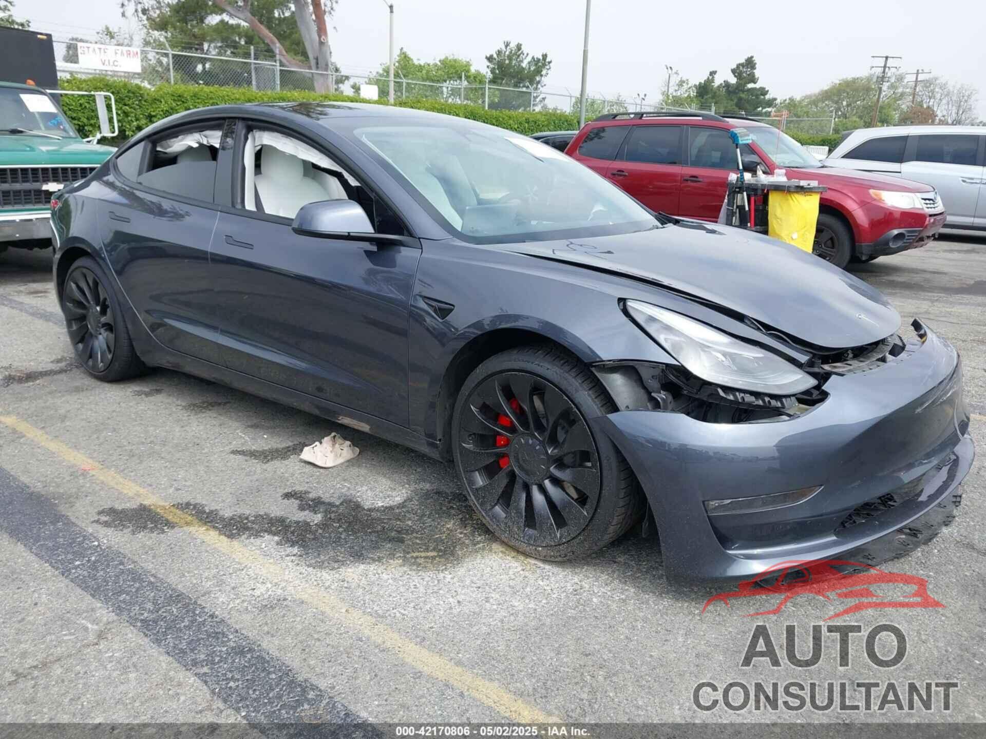 TESLA MODEL 3 2023 - 5YJ3E1EC7PF420907