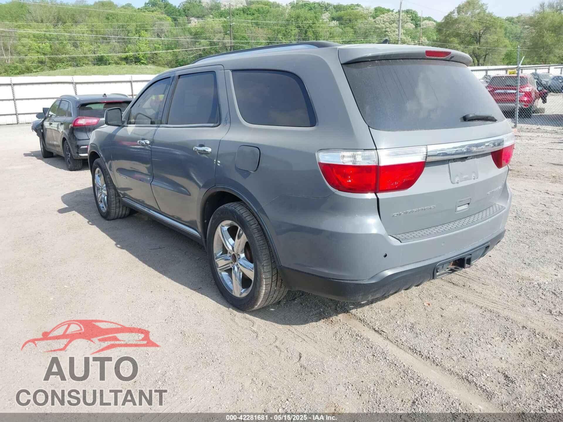 DODGE DURANGO 2012 - 1C4RDJEG1CC131027