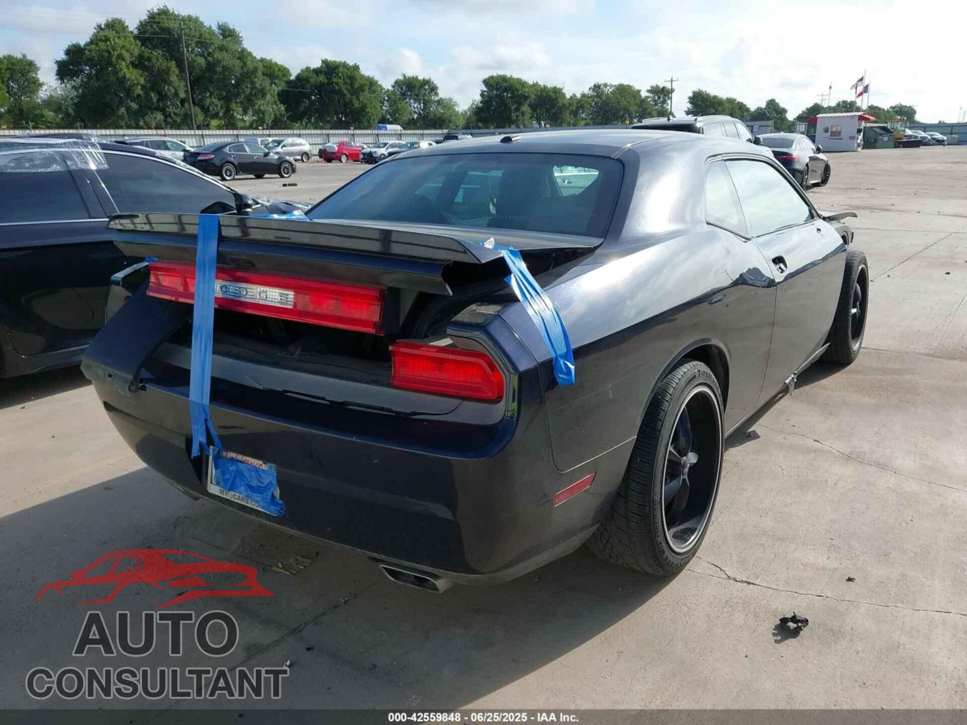 DODGE CHALLENGER 2012 - 2C3CDYBT7CH186678