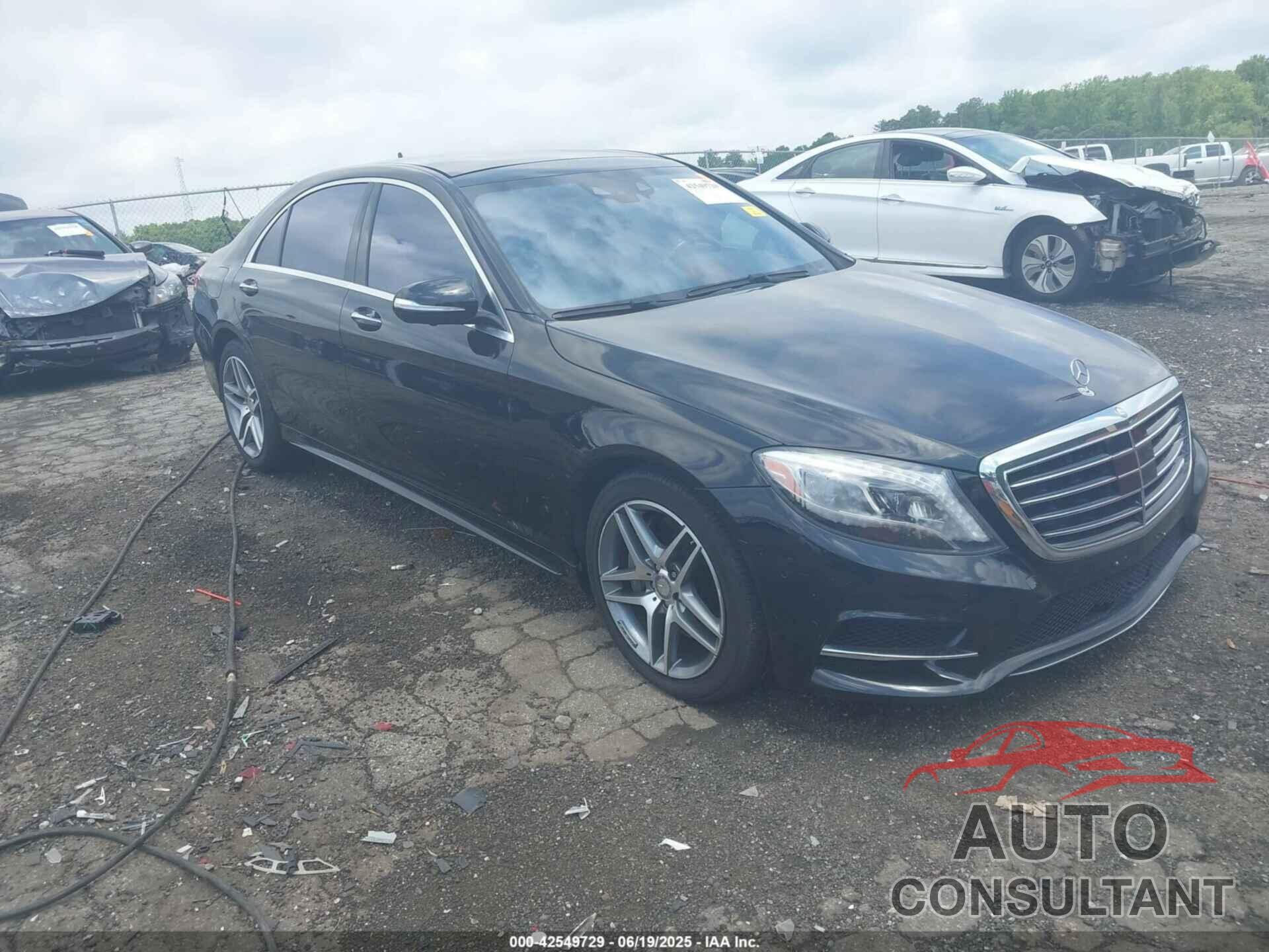 MERCEDES-BENZ S 550 2016 - WDDUG8FBXGA219594
