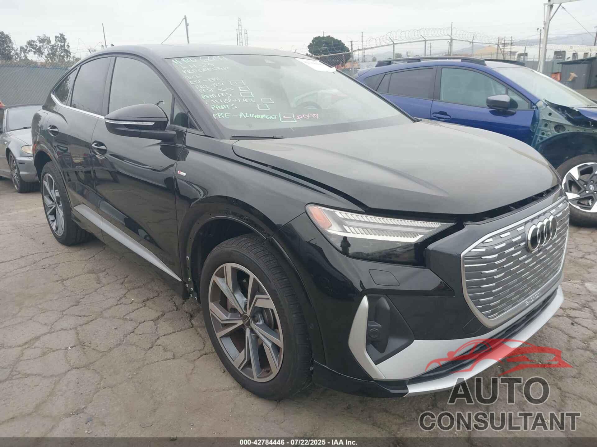 AUDI Q4 SPORTBACK E-TRON 2024 - WA142BFZ9RP019741