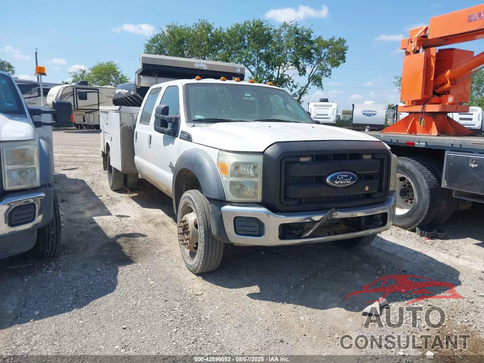FORD F-450 CHASSIS 2011 - 1FD0W4GT3BEC38125
