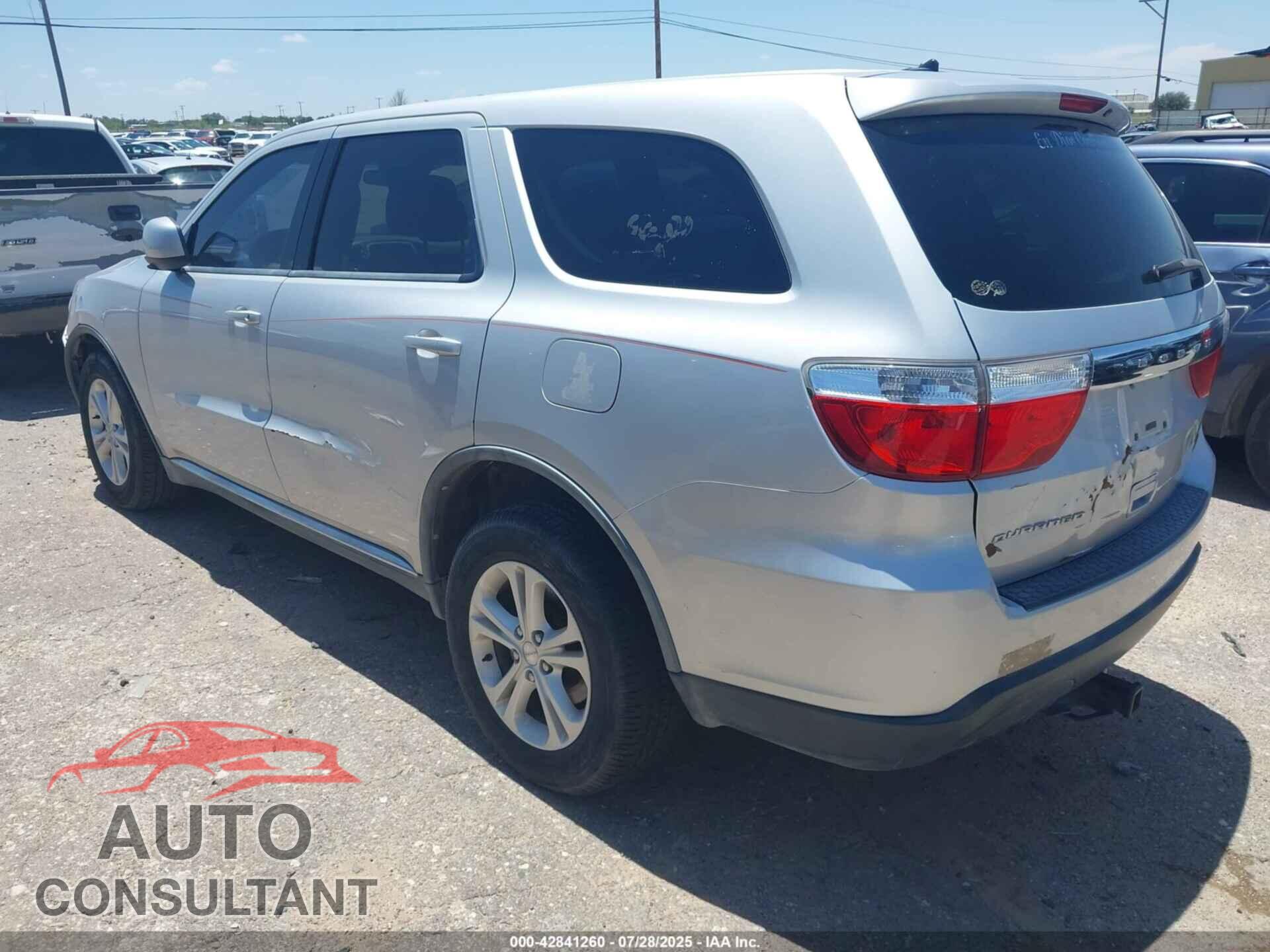 DODGE DURANGO 2012 - 1C4RDHAG0CC138341