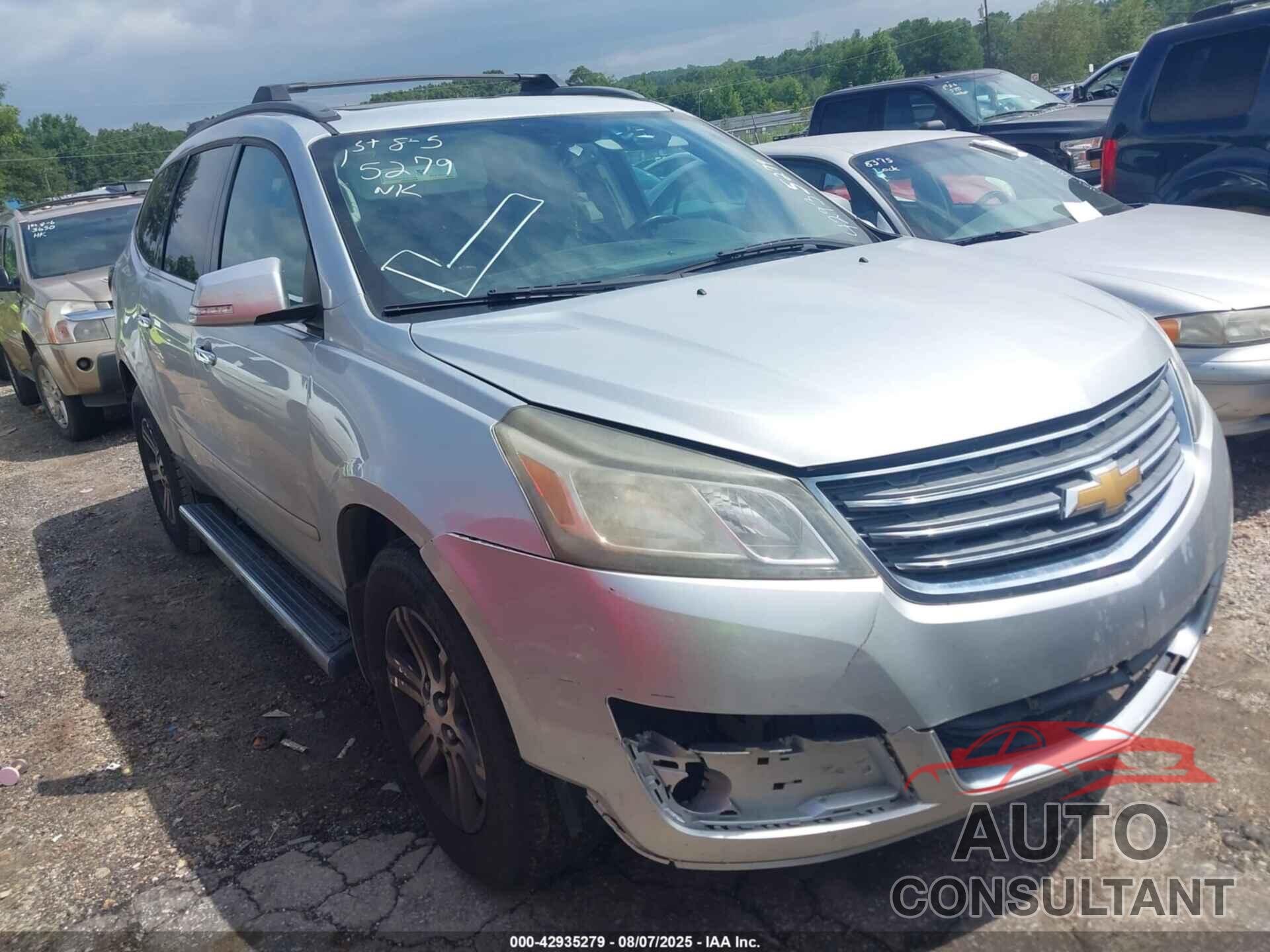 CHEVROLET TRAVERSE 2015 - 1GNKRHKD7FJ378923