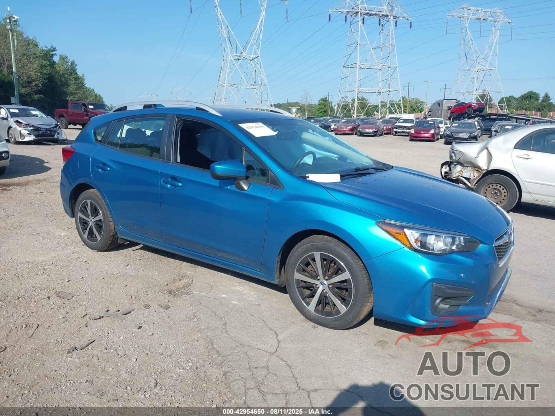 SUBARU IMPREZA 2019 - 4S3GTAD67K3747803