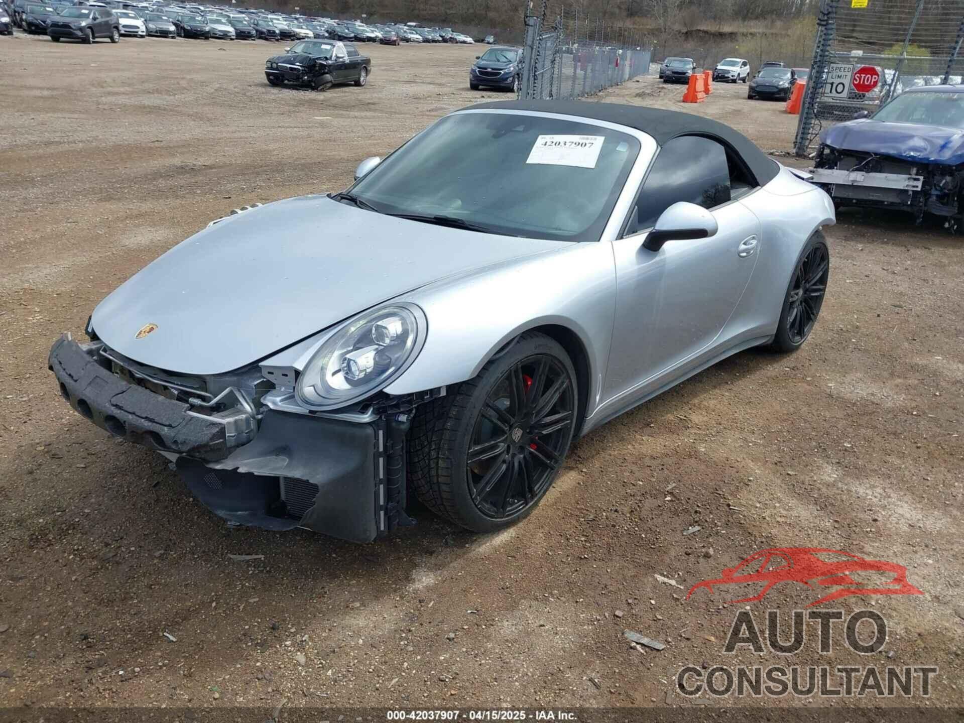 PORSCHE 911 2015 - WP0CB2A93FS143179
