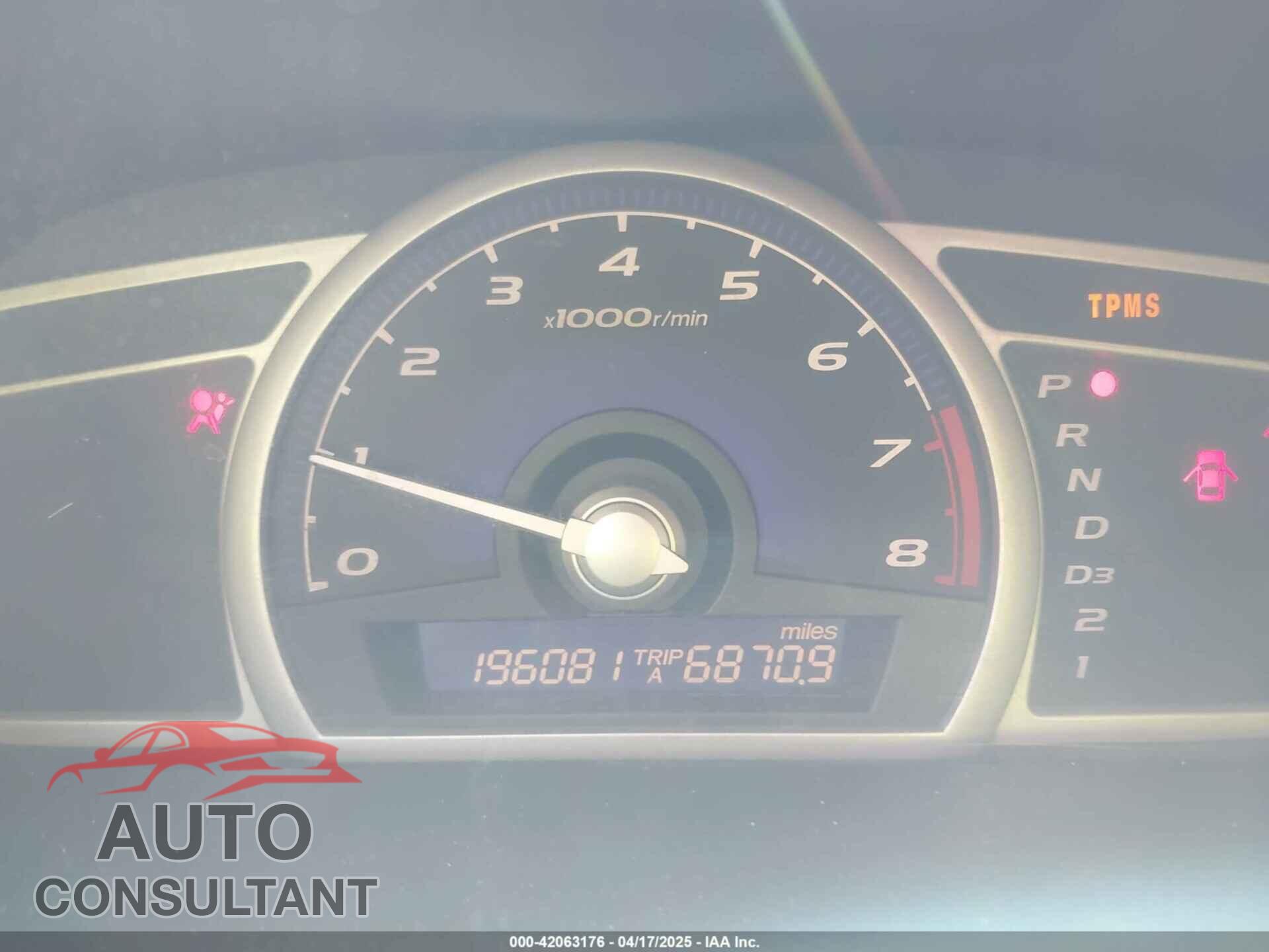 HONDA CIVIC 2010 - 19XFA1F5XAE058156