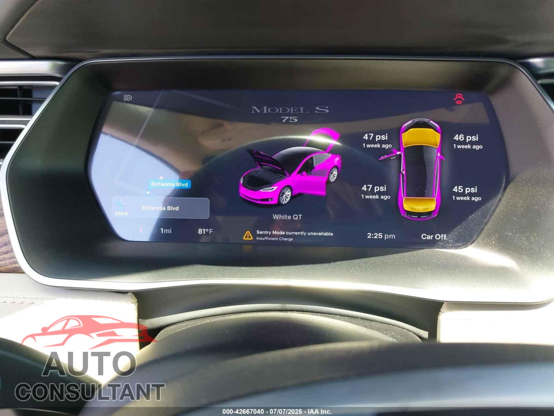 TESLA MODEL S 2017 - 5YJSA1E19HF215502