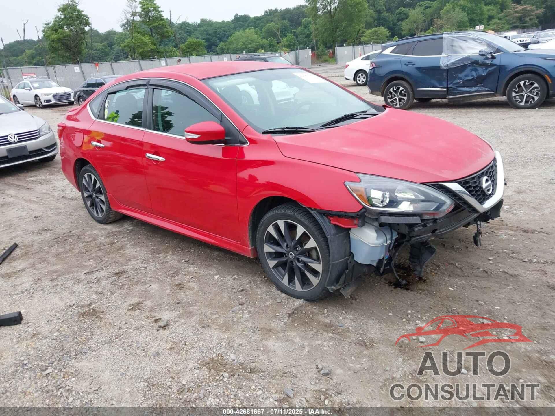 NISSAN SENTRA 2019 - 3N1AB7AP5KY292985