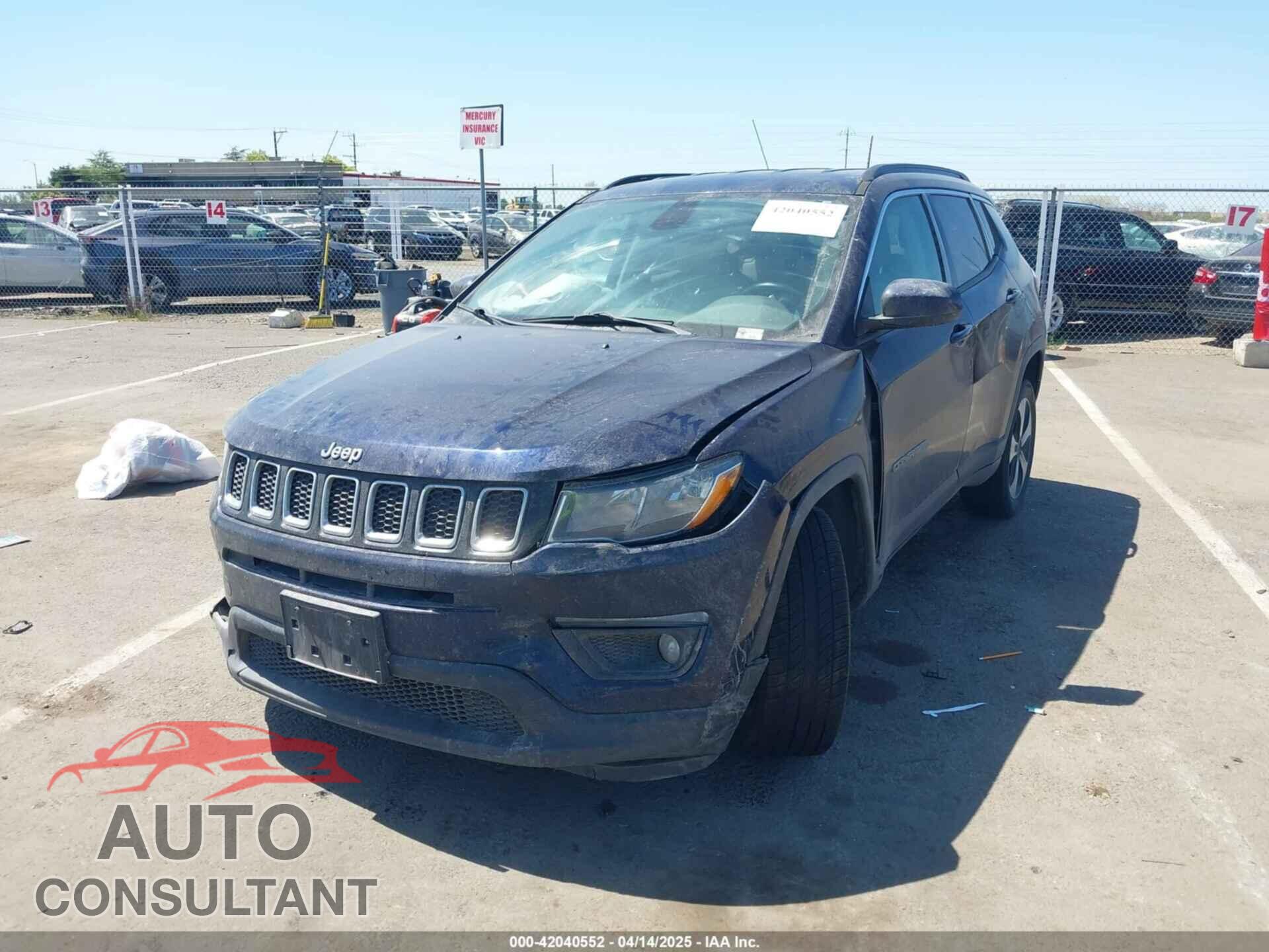 JEEP NEW COMPASS 2017 - 3C4NJDBB5HT597444