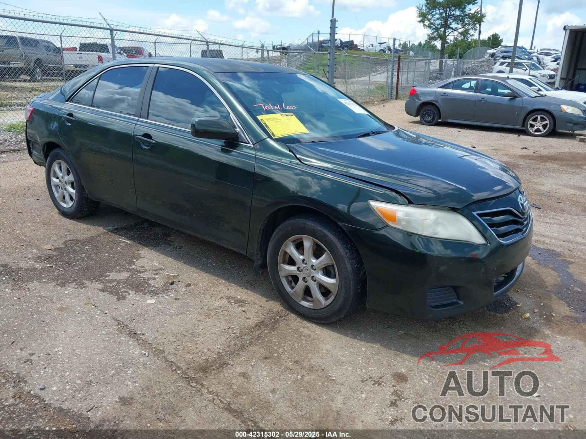 TOYOTA CAMRY 2011 - 4T1BF3EK3BU647292