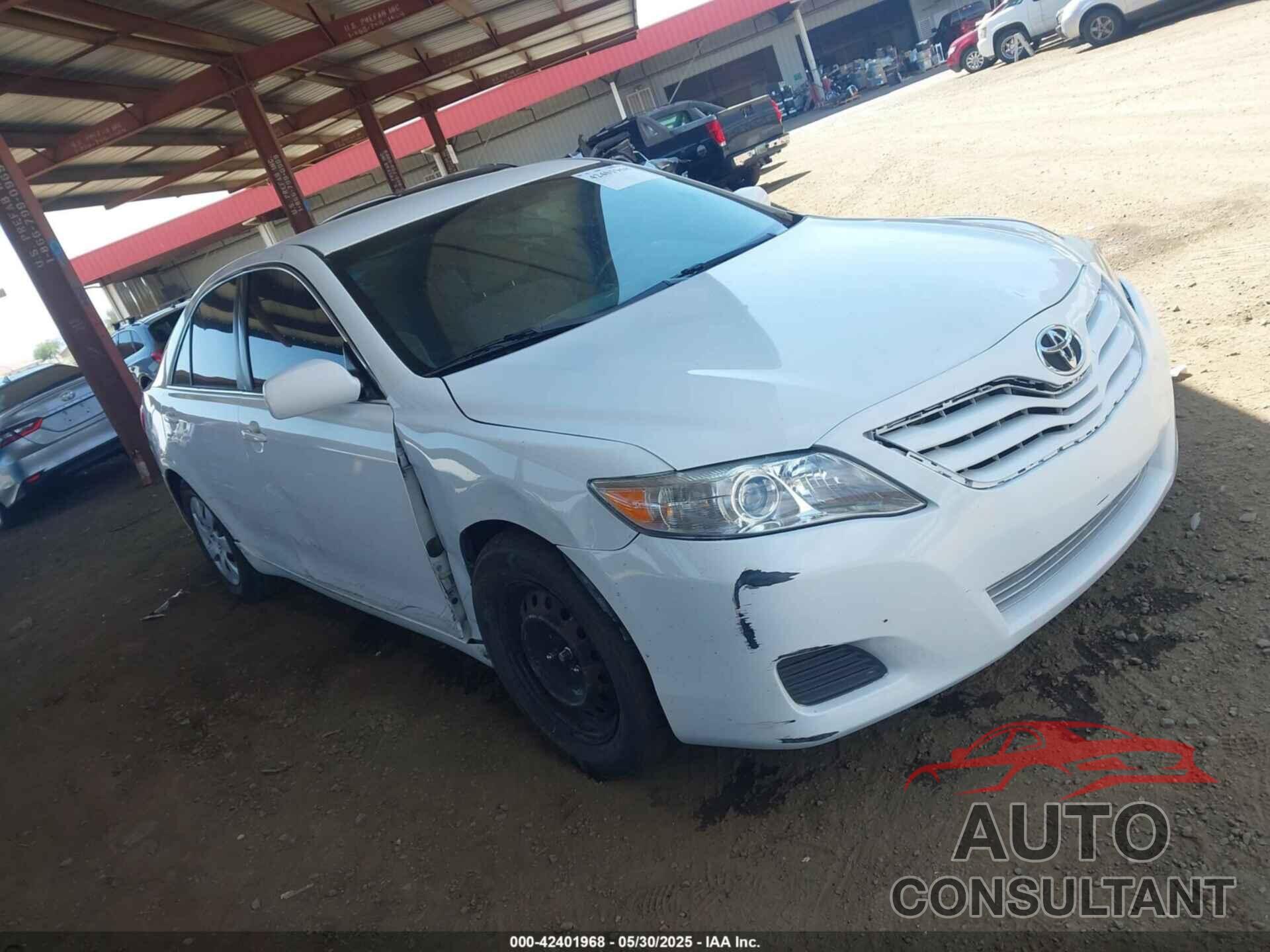 TOYOTA CAMRY 2010 - JTNBF3EK0A3005357