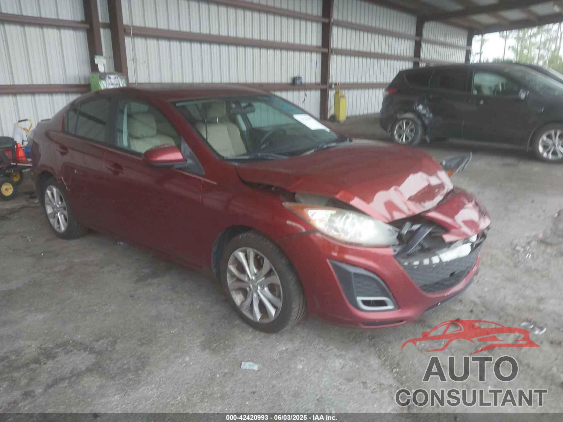 MAZDA MAZDA3 2010 - JM1BL1S50A1262465