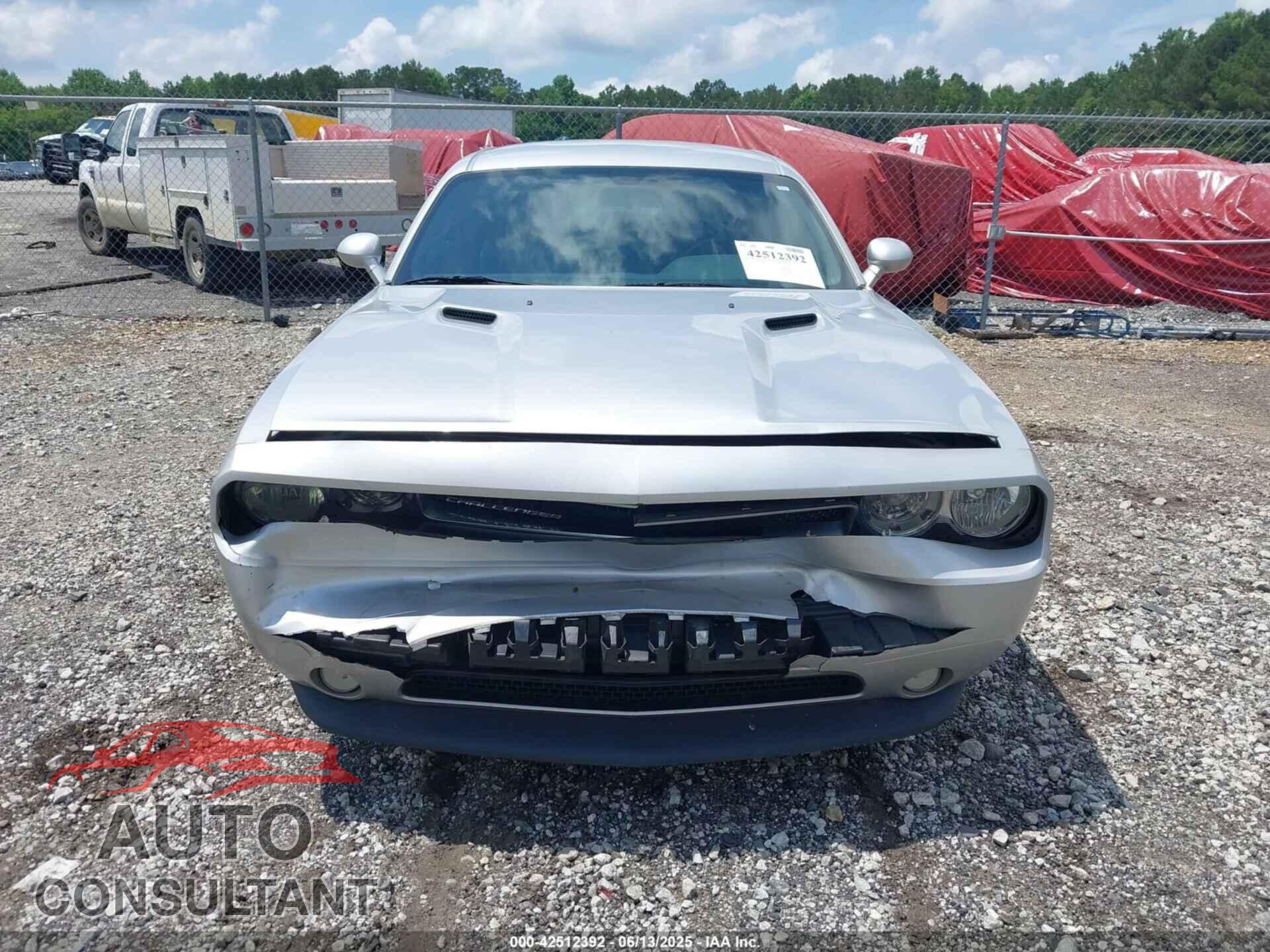 DODGE CHALLENGER 2012 - 2C3CDYAG3CH243592