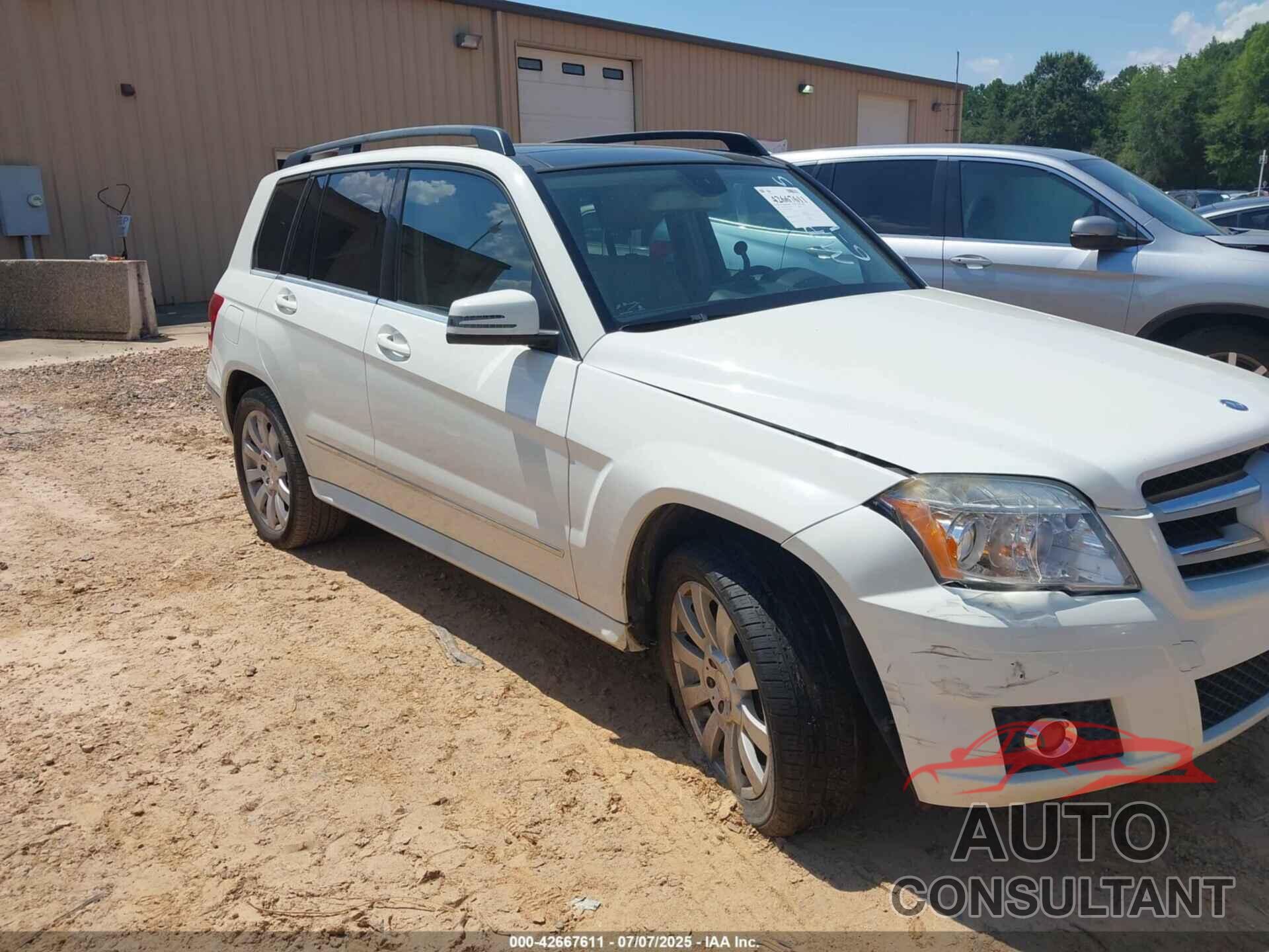 MERCEDES-BENZ GLK 350 2011 - WDCGG5GB6BF569024