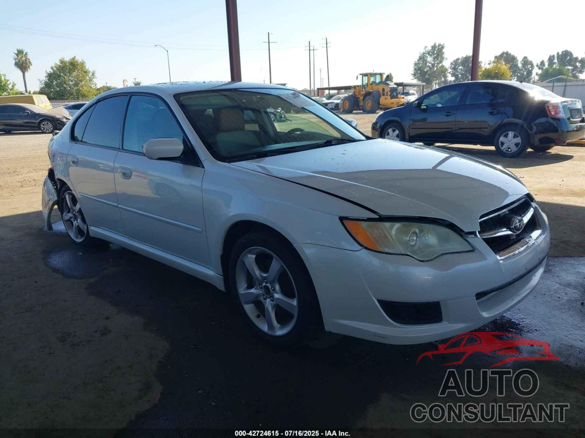 SUBARU LEGACY 2009 - 4S3BL616597236878
