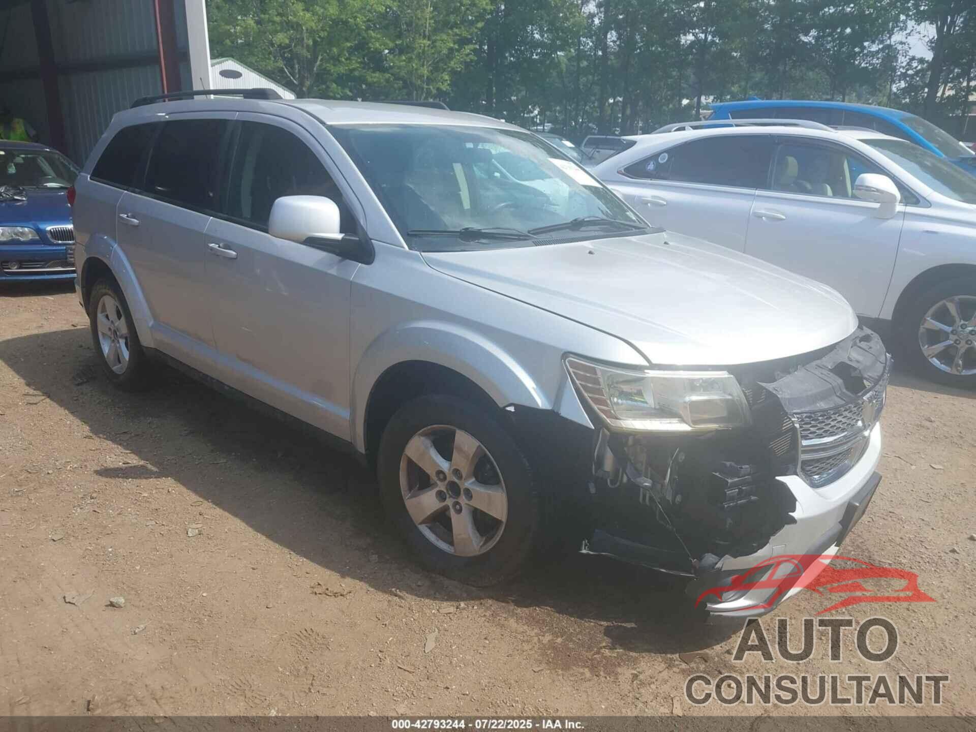 DODGE JOURNEY 2012 - 3C4PDCBG5CT199679