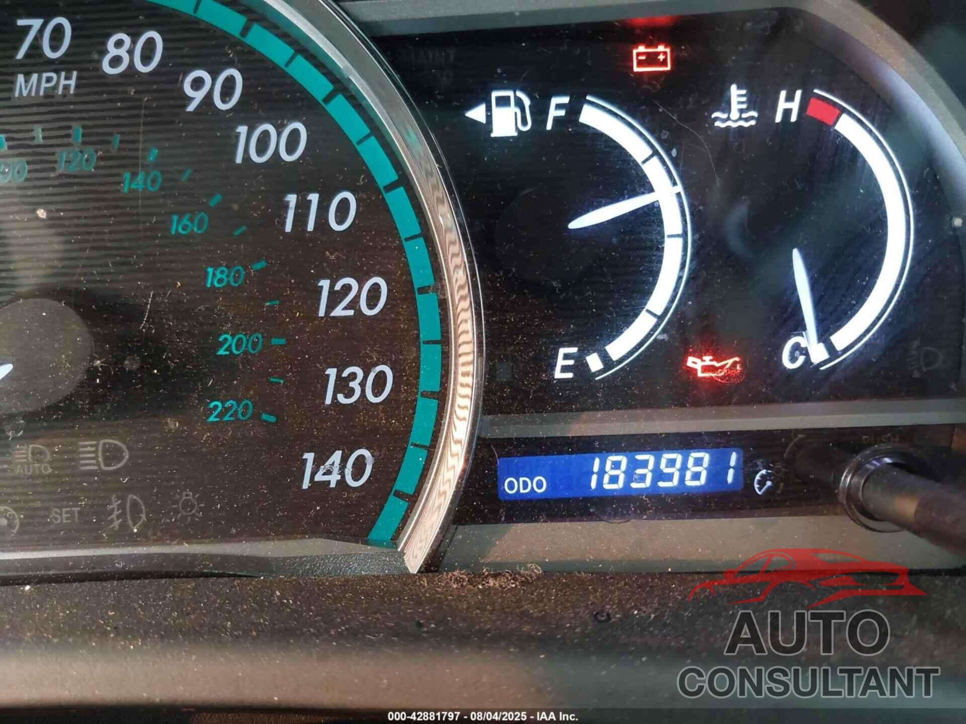 TOYOTA VENZA 2015 - 4T3BK3BB9FU109631