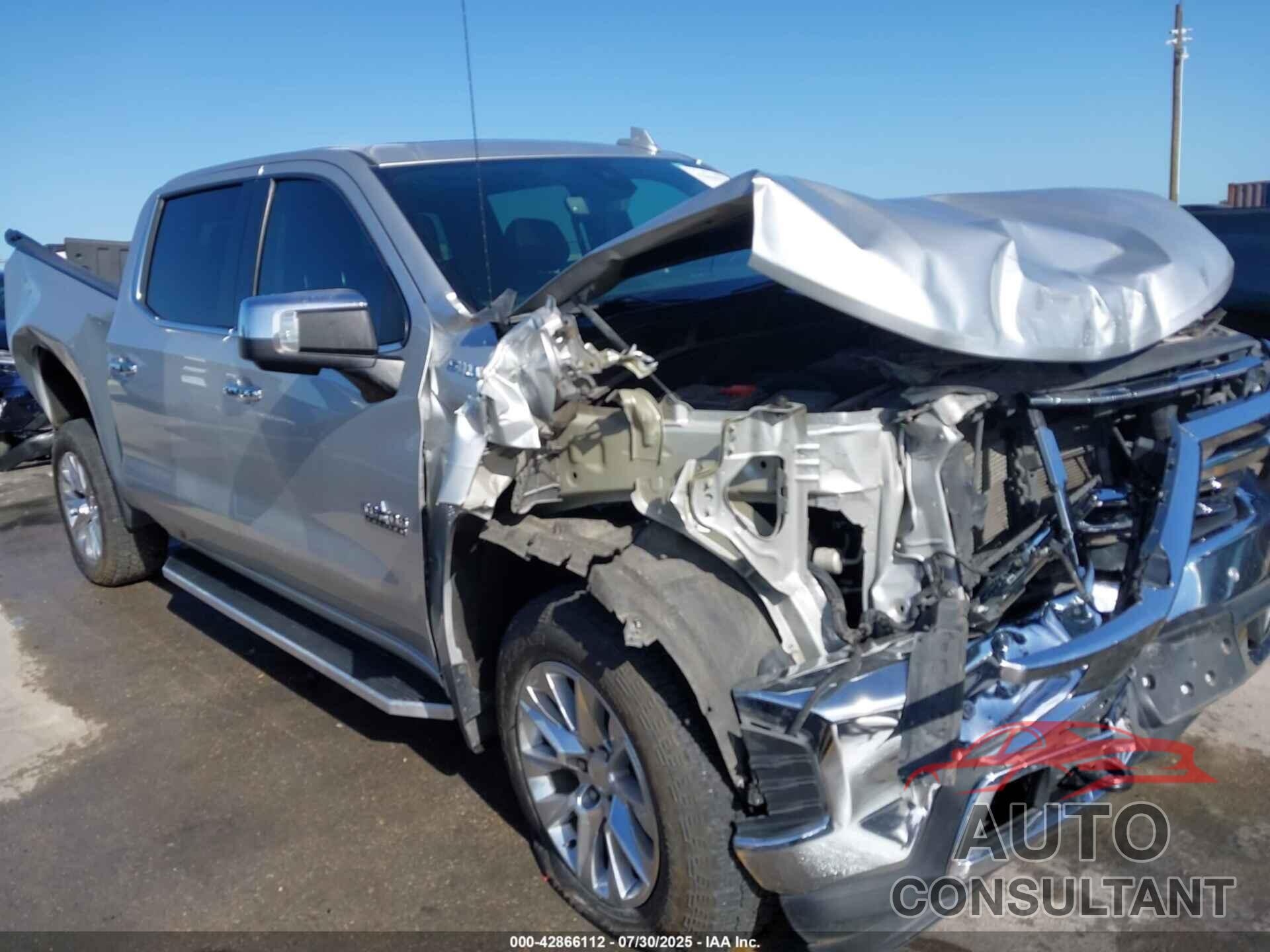 CHEVROLET SILVERADO 1500 2021 - 3GCPWEED5MG196203