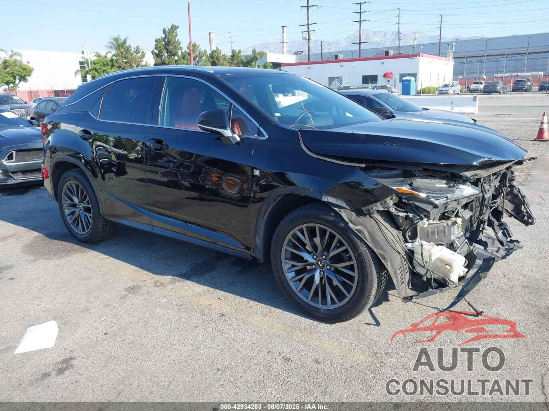 LEXUS RX 350 2017 - 2T2BZMCA8HC079988
