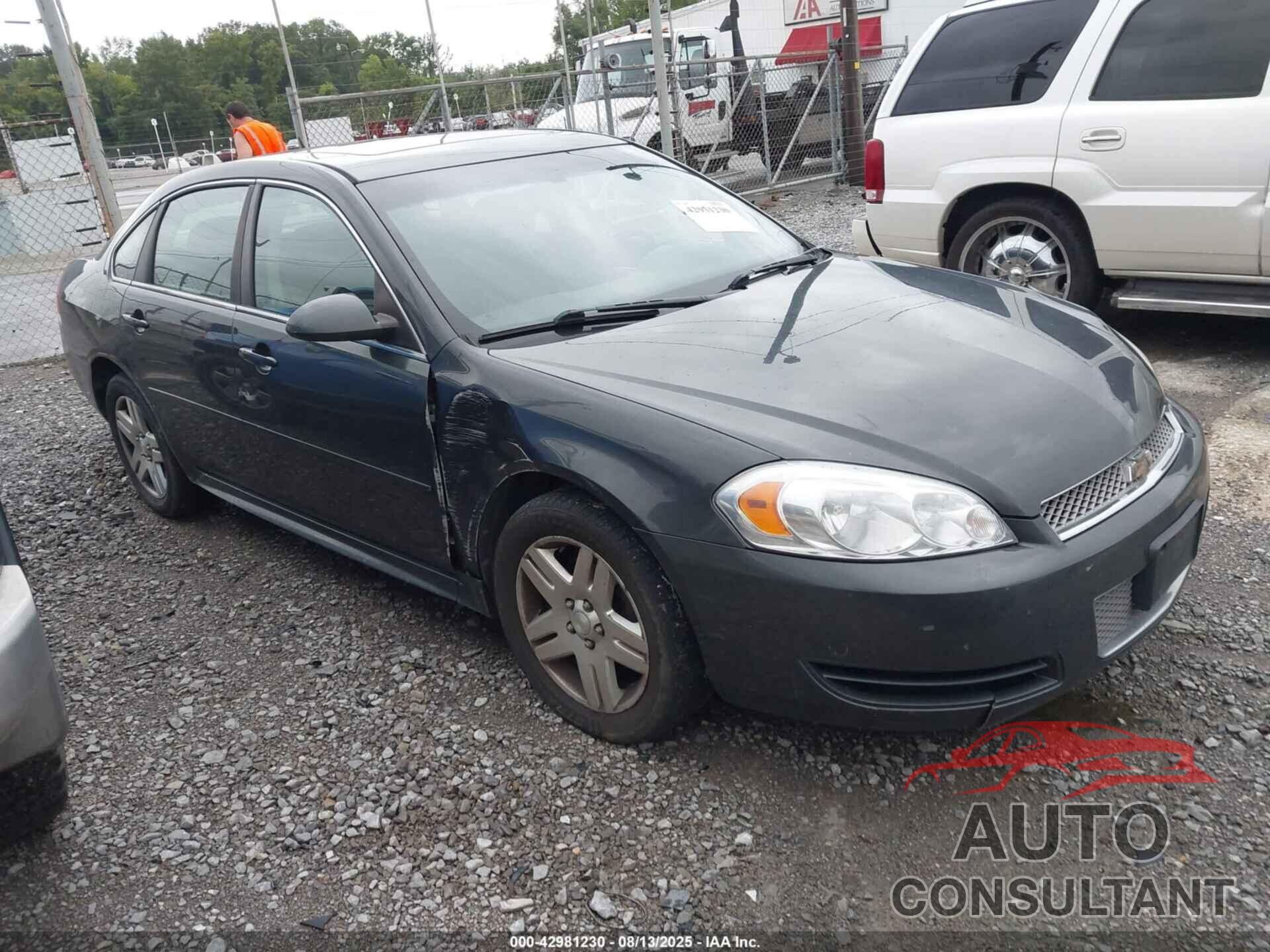 CHEVROLET IMPALA 2013 - 2G1WG5E3XD1124978