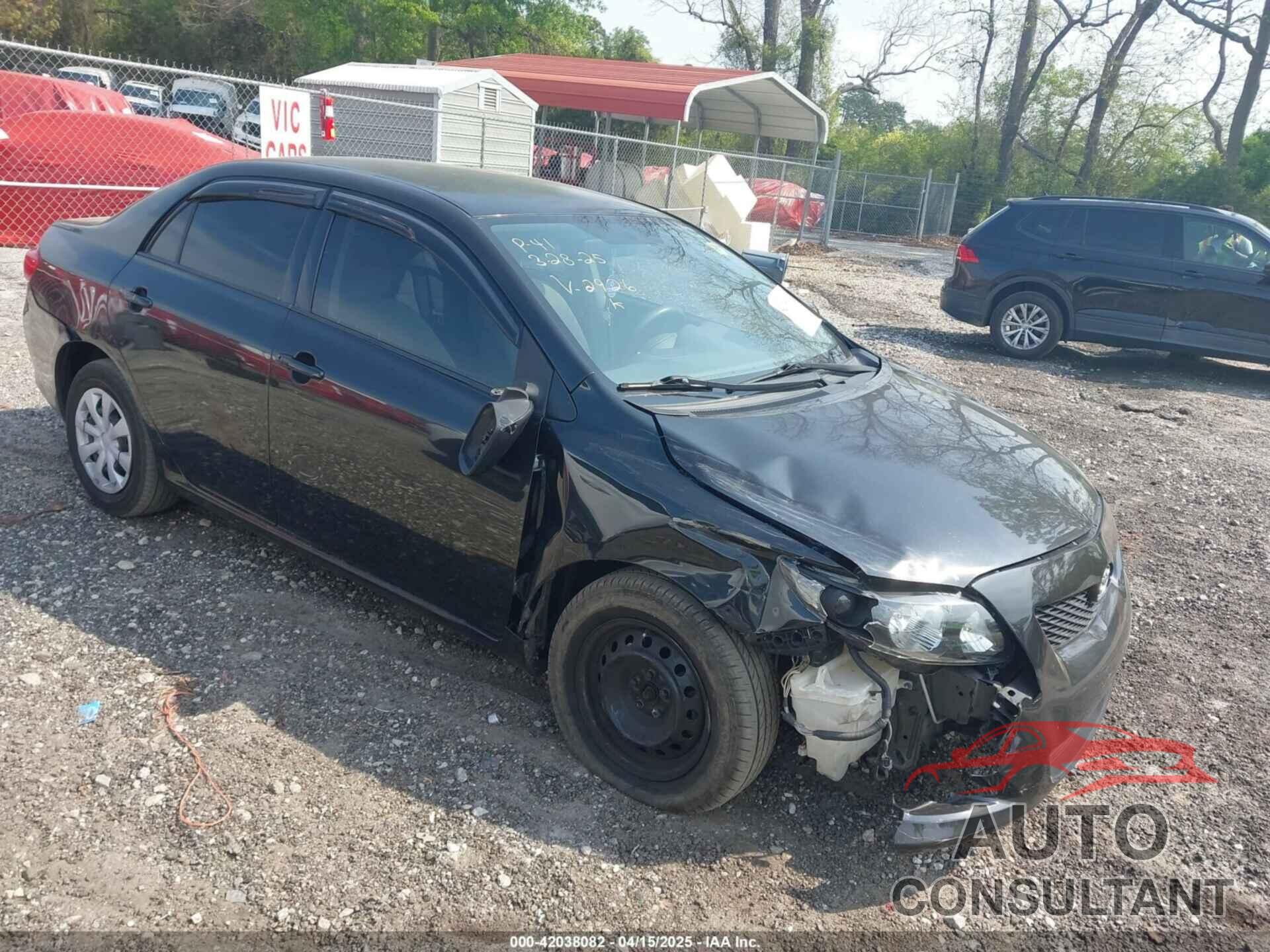 TOYOTA COROLLA 2009 - JTDBL40E09J032926