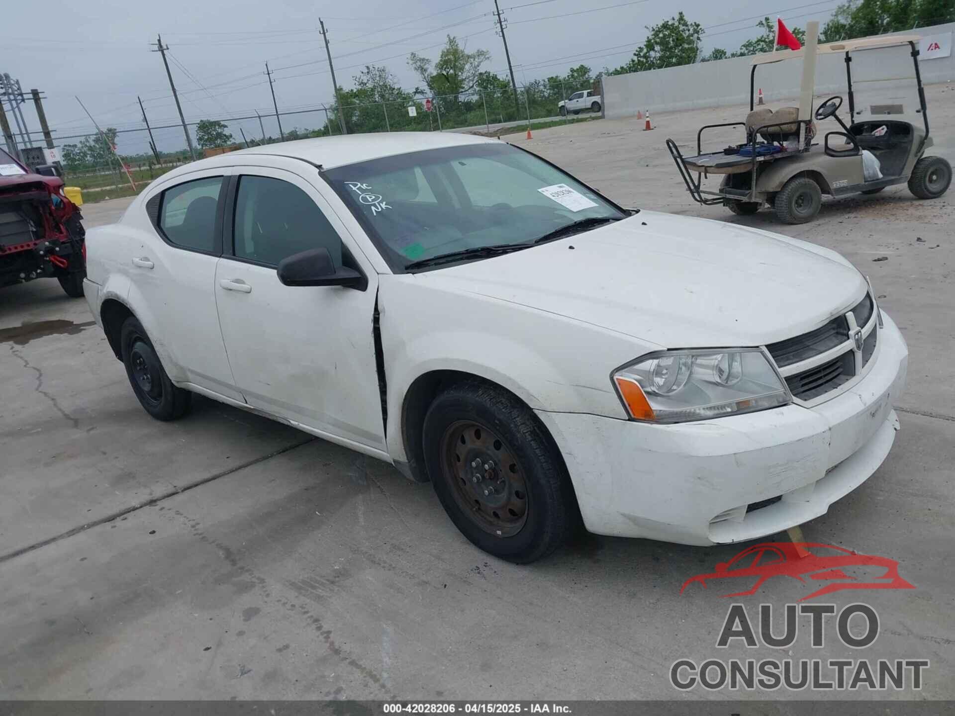 DODGE AVENGER 2010 - 1B3CC4FB4AN121656