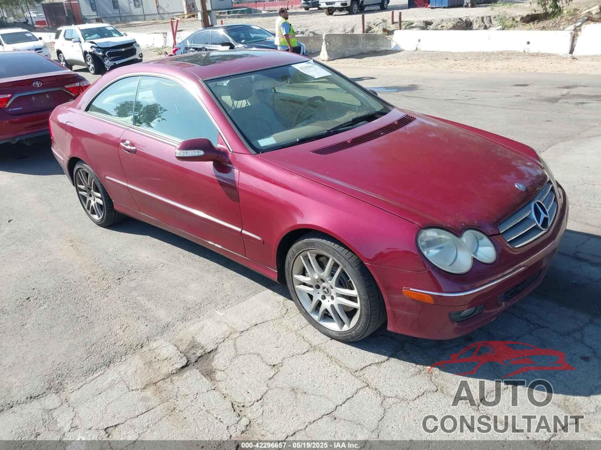 MERCEDES-BENZ CLK 350 2009 - WDBTJ56H89F263852