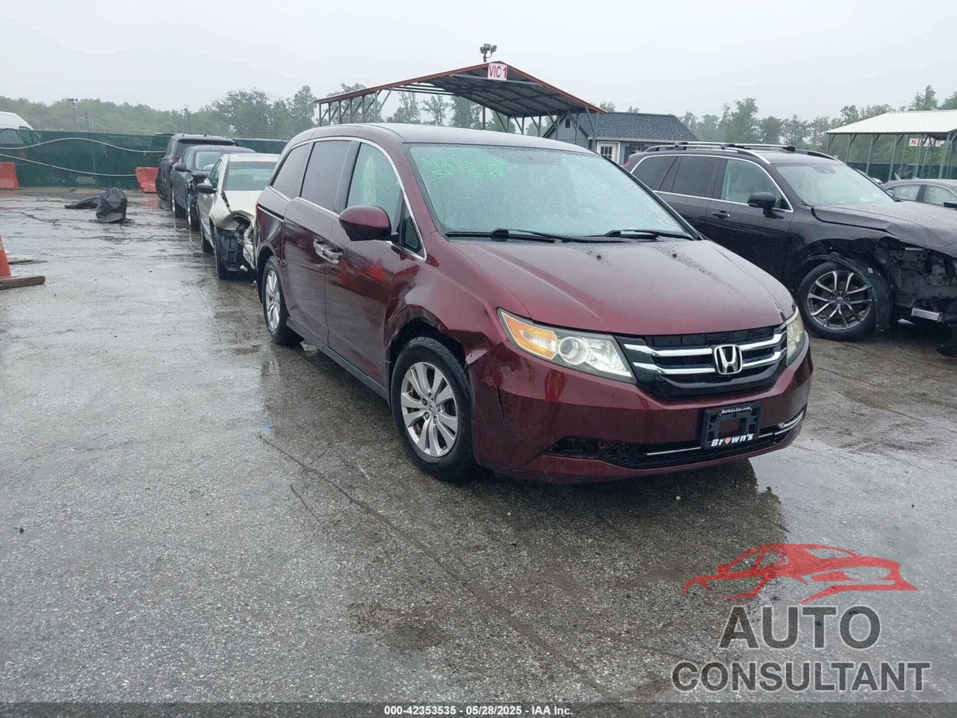 HONDA ODYSSEY 2015 - 5FNRL5H49FB014606