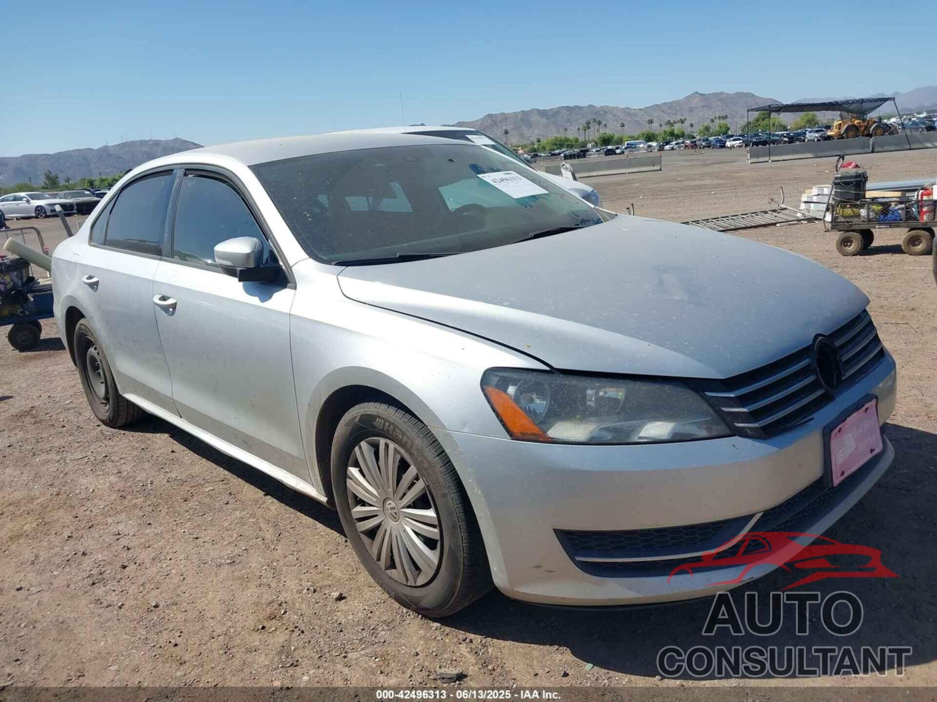 VOLKSWAGEN PASSAT 2014 - 1VWAH7A36EC005267