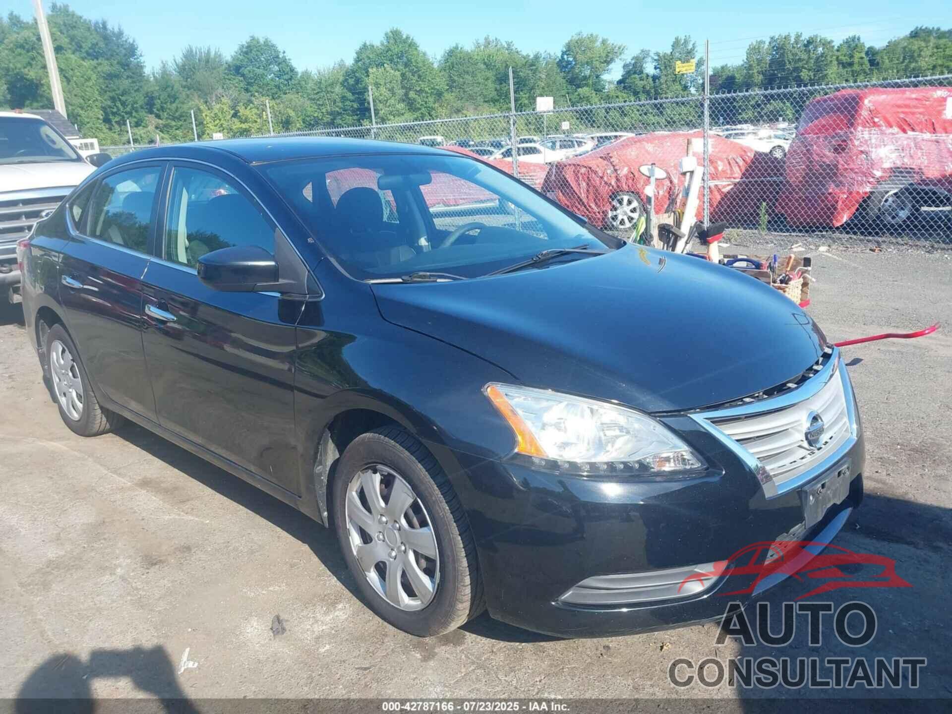 NISSAN SENTRA 2013 - 3N1AB7AP2DL787175
