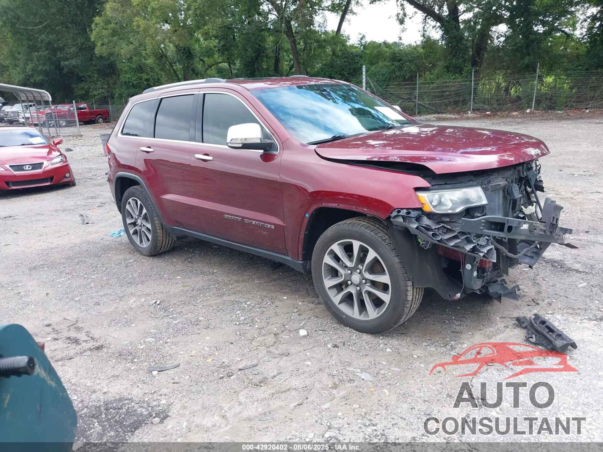 JEEP GRAND CHEROKEE 2018 - 1C4RJEBG4JC110206