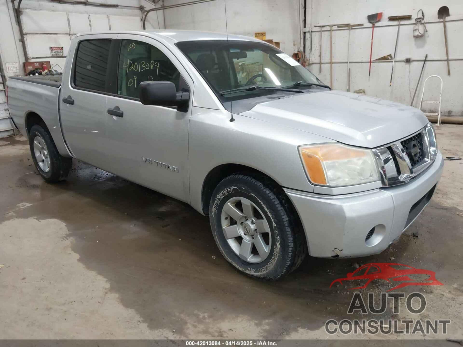 NISSAN TITAN 2009 - 1N6BA07D29N304233