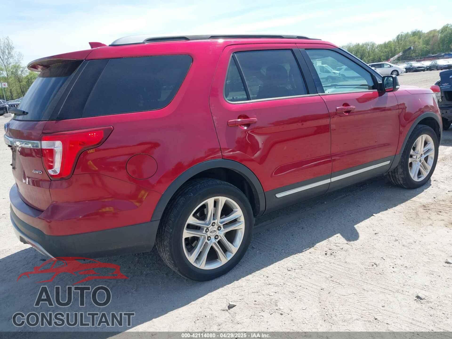 FORD EXPLORER 2017 - 1FM5K8D80HGD76128