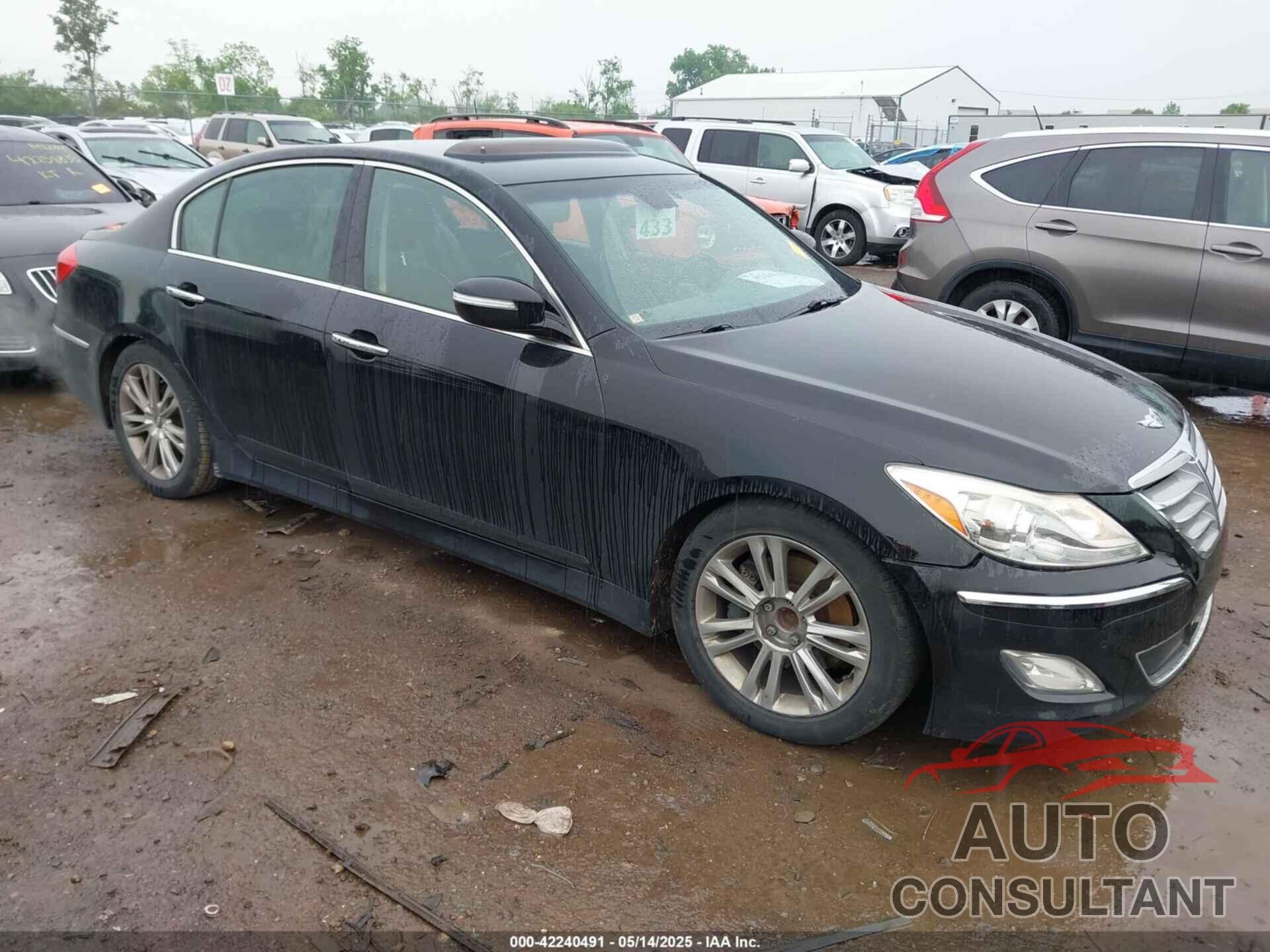 HYUNDAI GENESIS 2012 - KMHGC4DD6CU207317